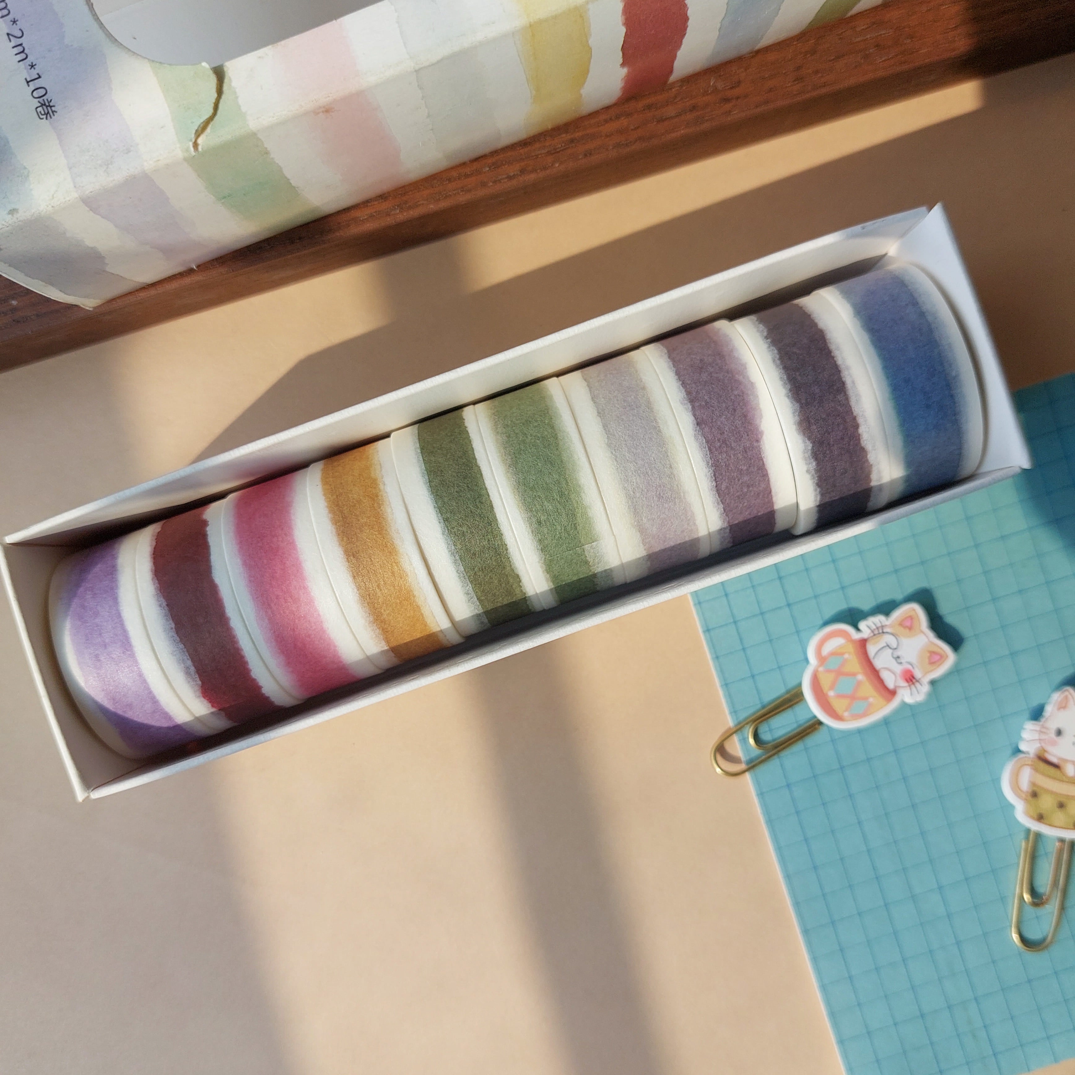Scrapbook Washi Tapes 10pc Set