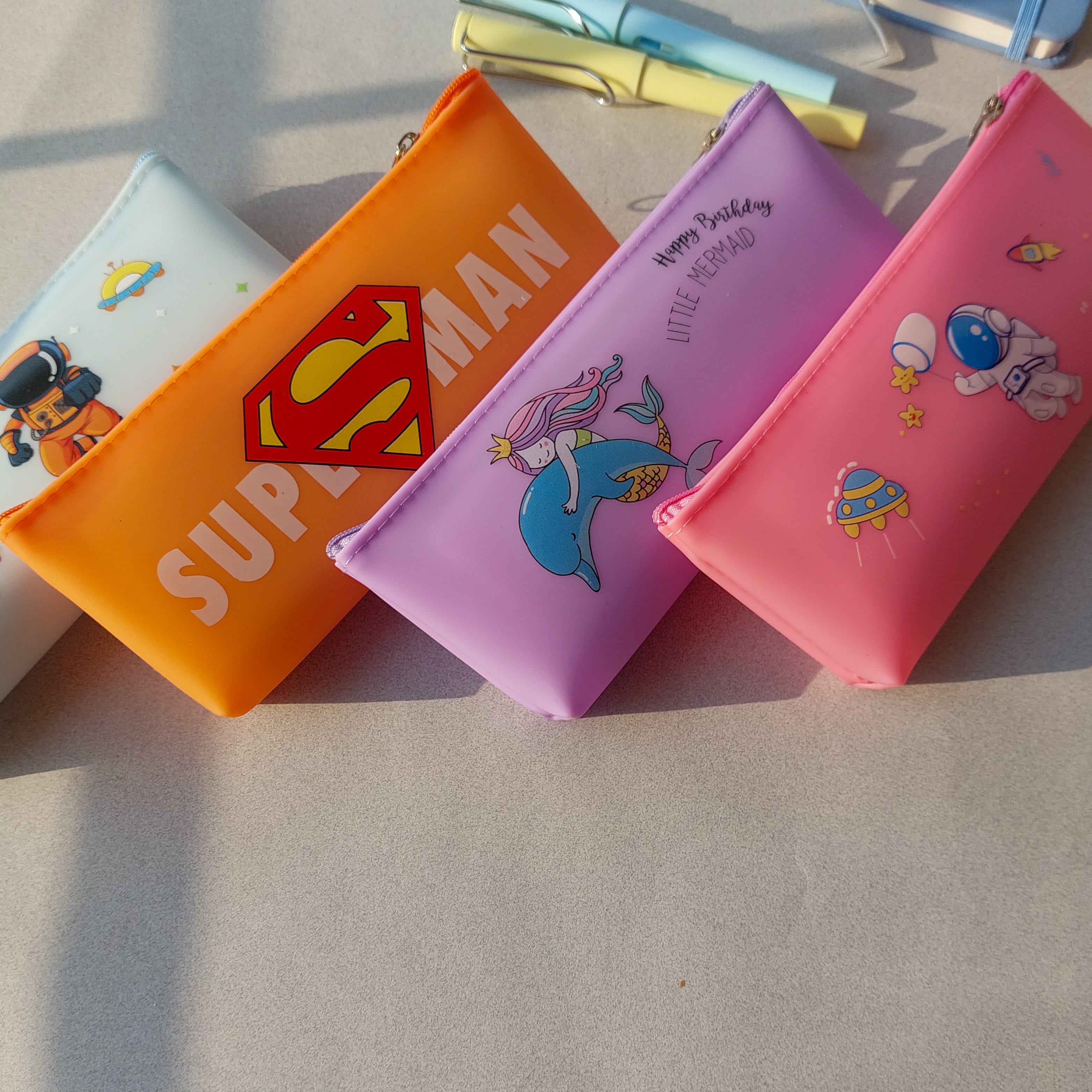 Silicon Compass Color Pouches