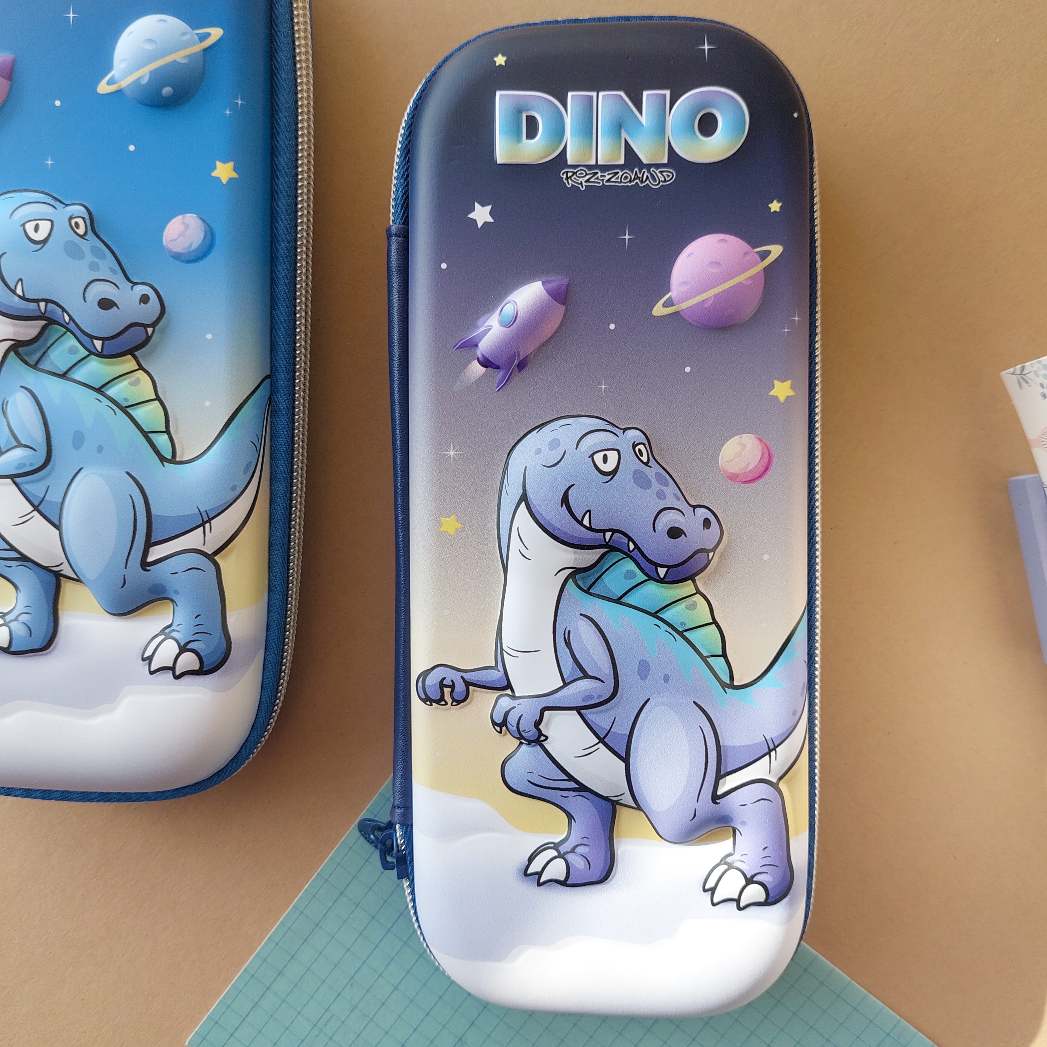 Dino and Space Compass Pouches
