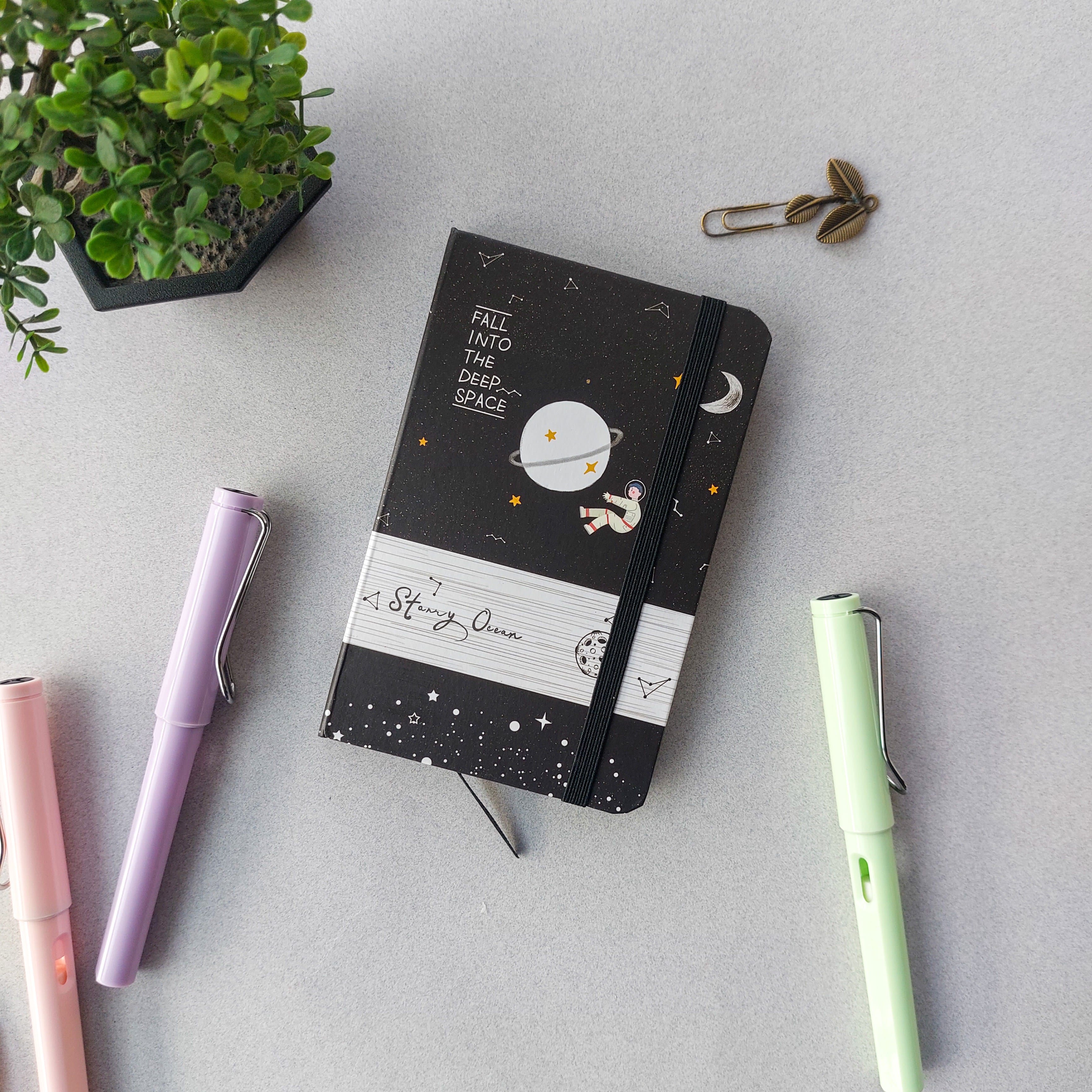 Space Series Ruled Diaries A6
