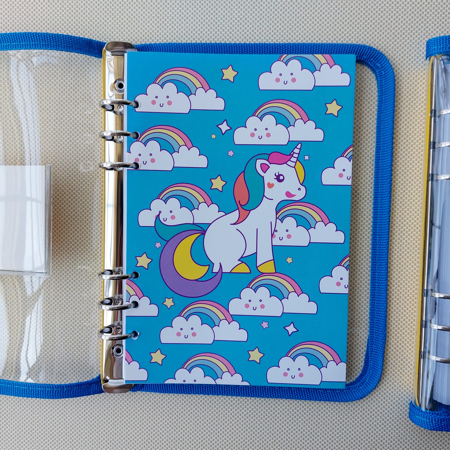 Plastic Cover Ruled Travel Diaries
