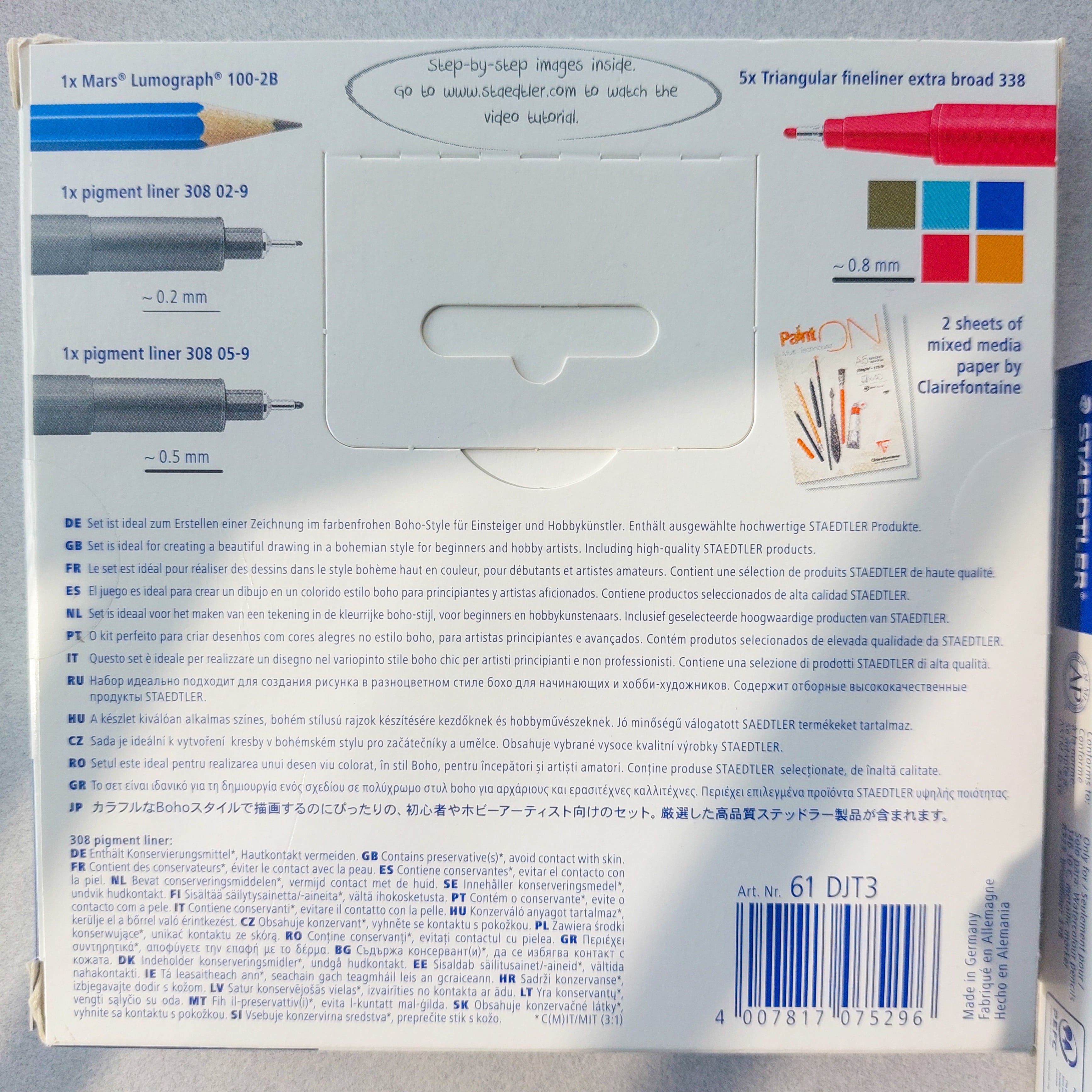 Staedtler Boho Style Drawing Set