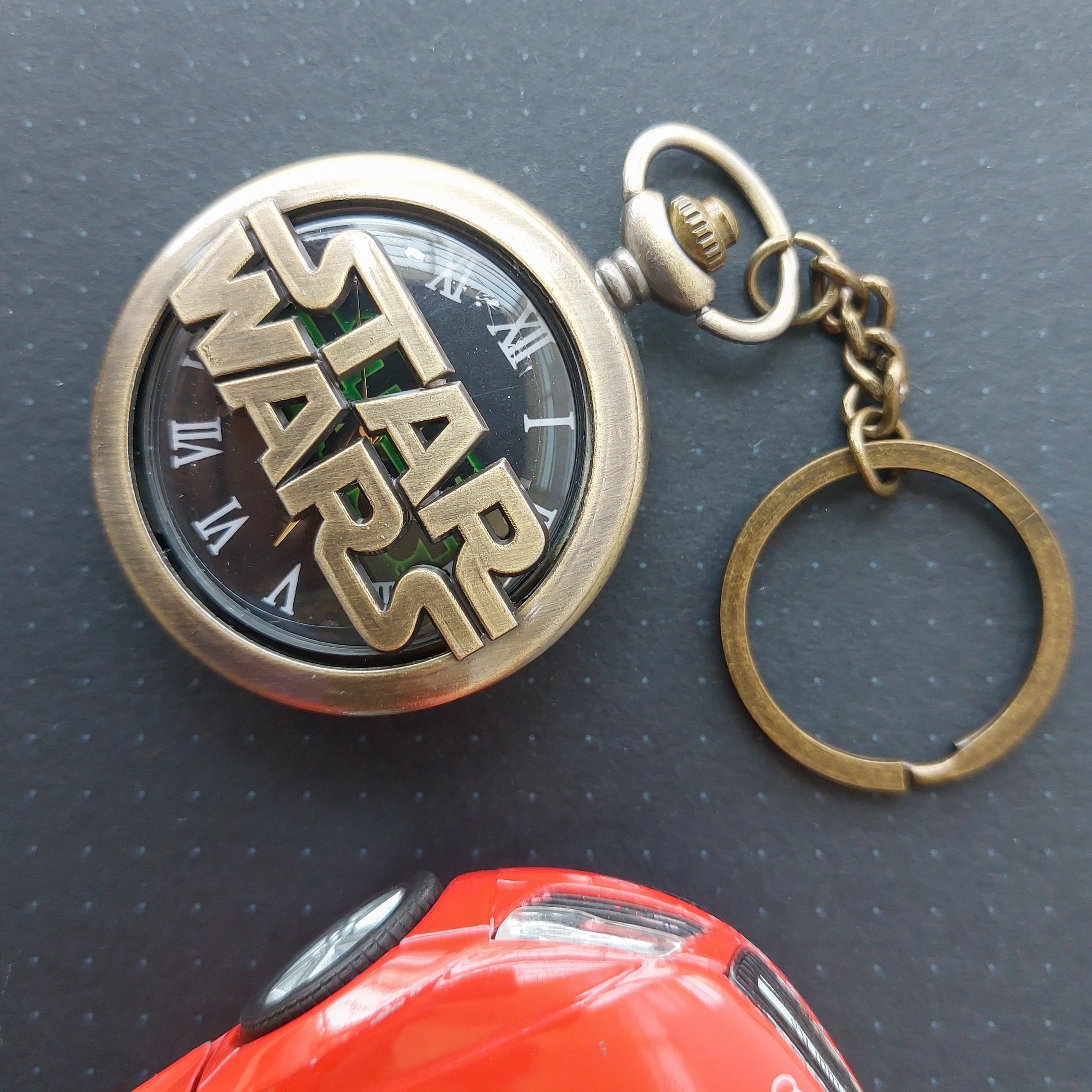 Movie Themed Pocket Watch Keychains