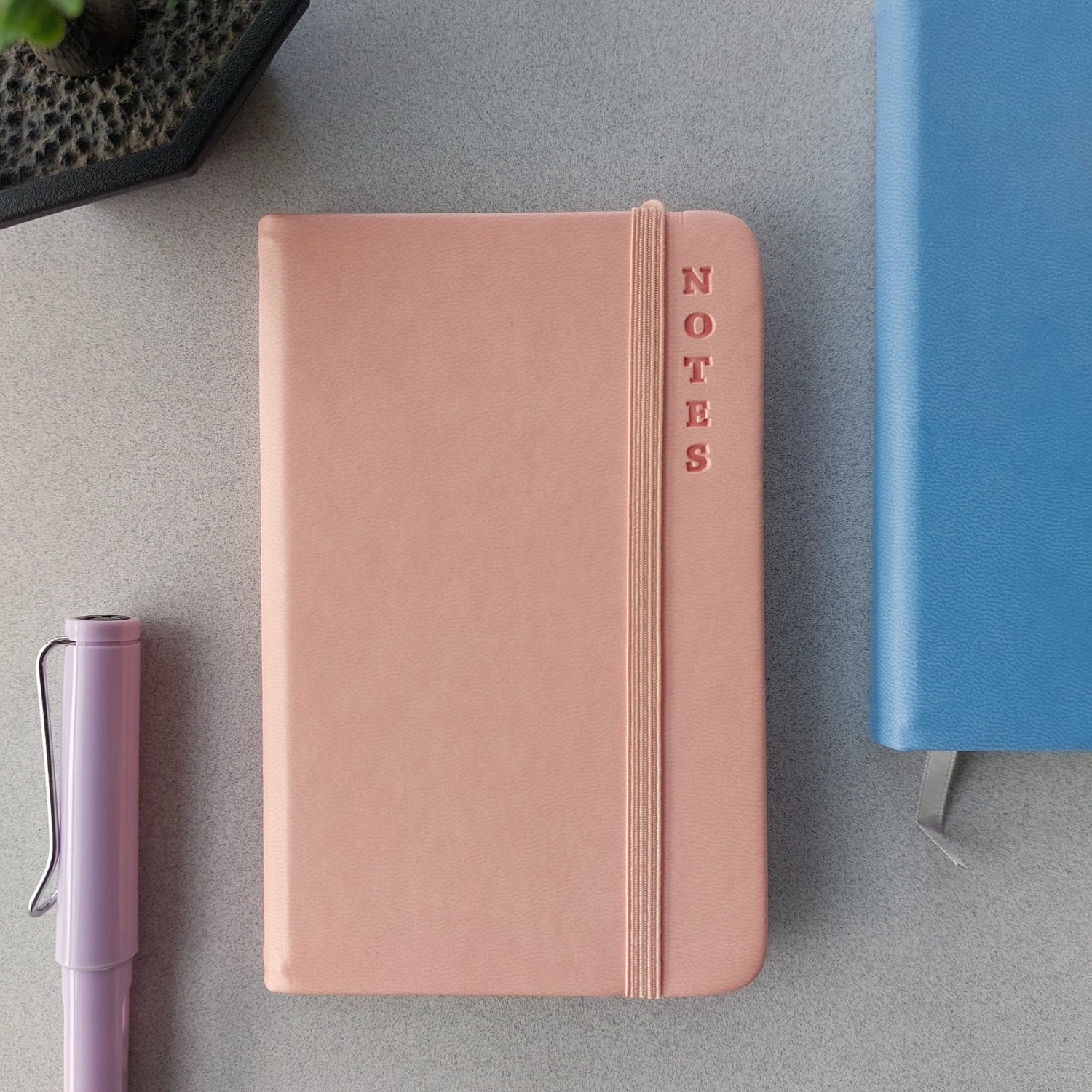 Trendy Pastel Color Ruled Diaries A6
