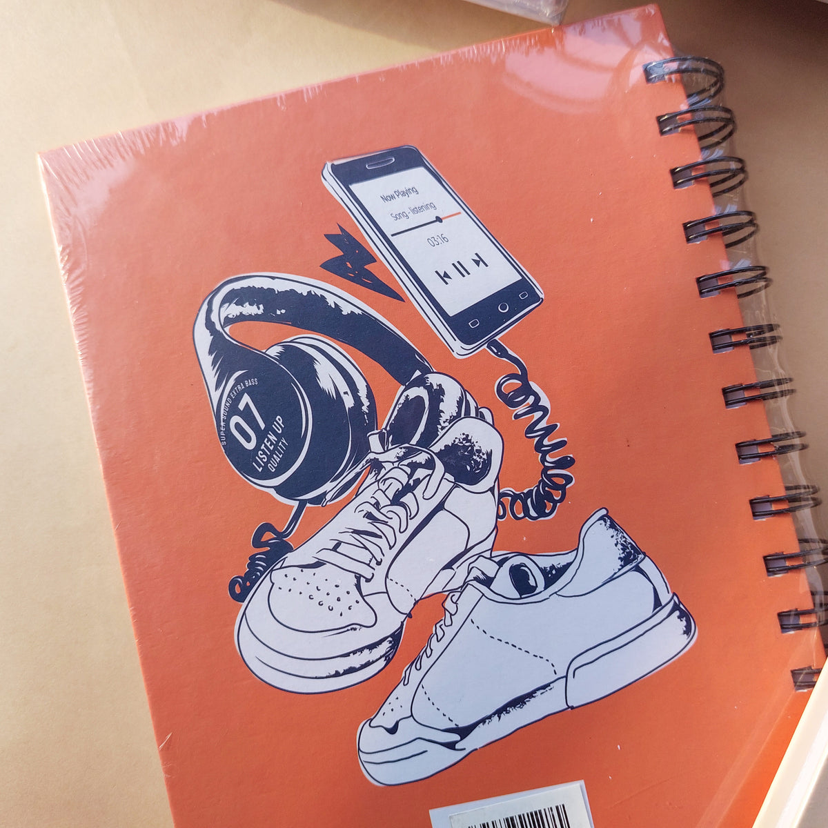 Spiral Vintage Ruled Diaries A5