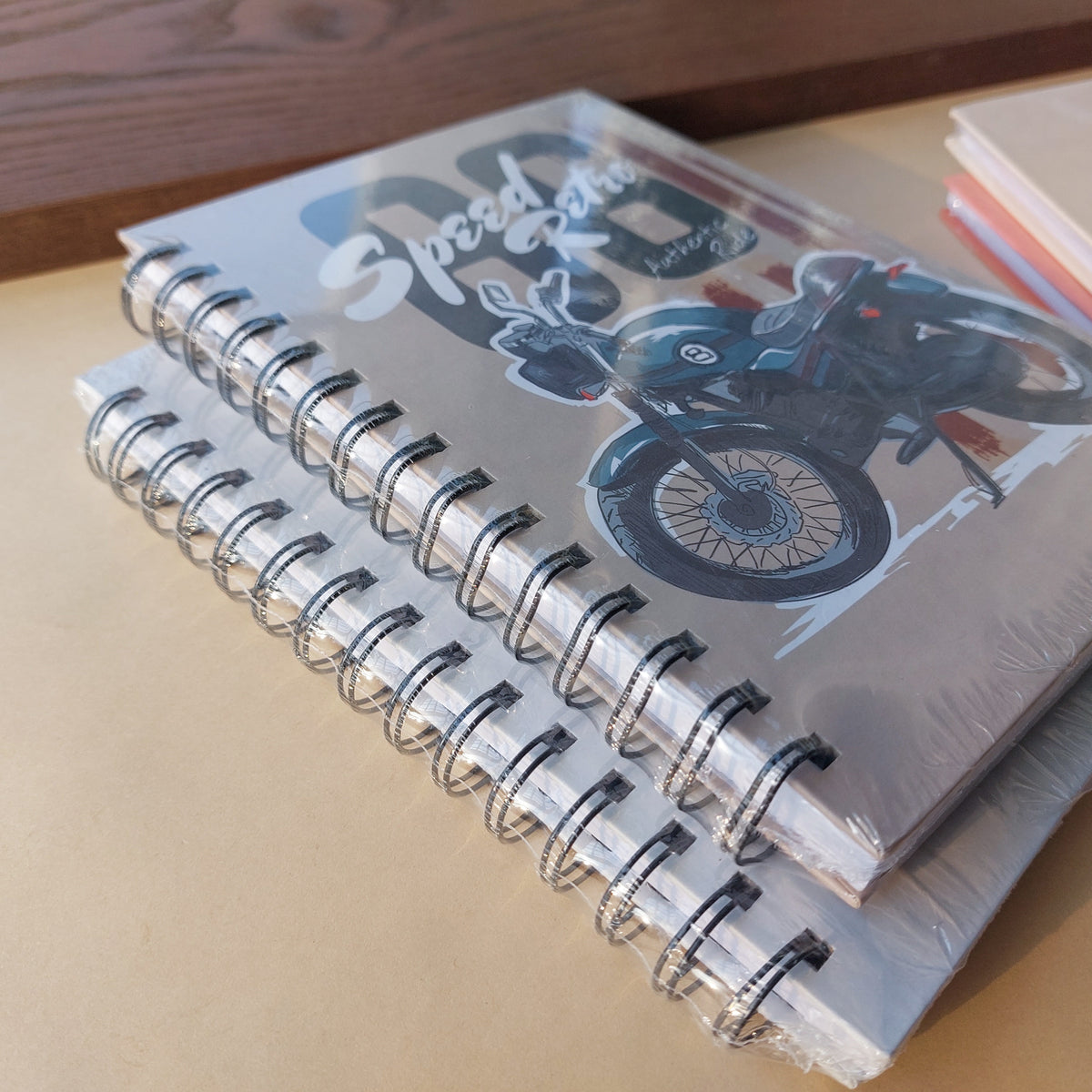 Spiral Vintage Ruled Diaries A5