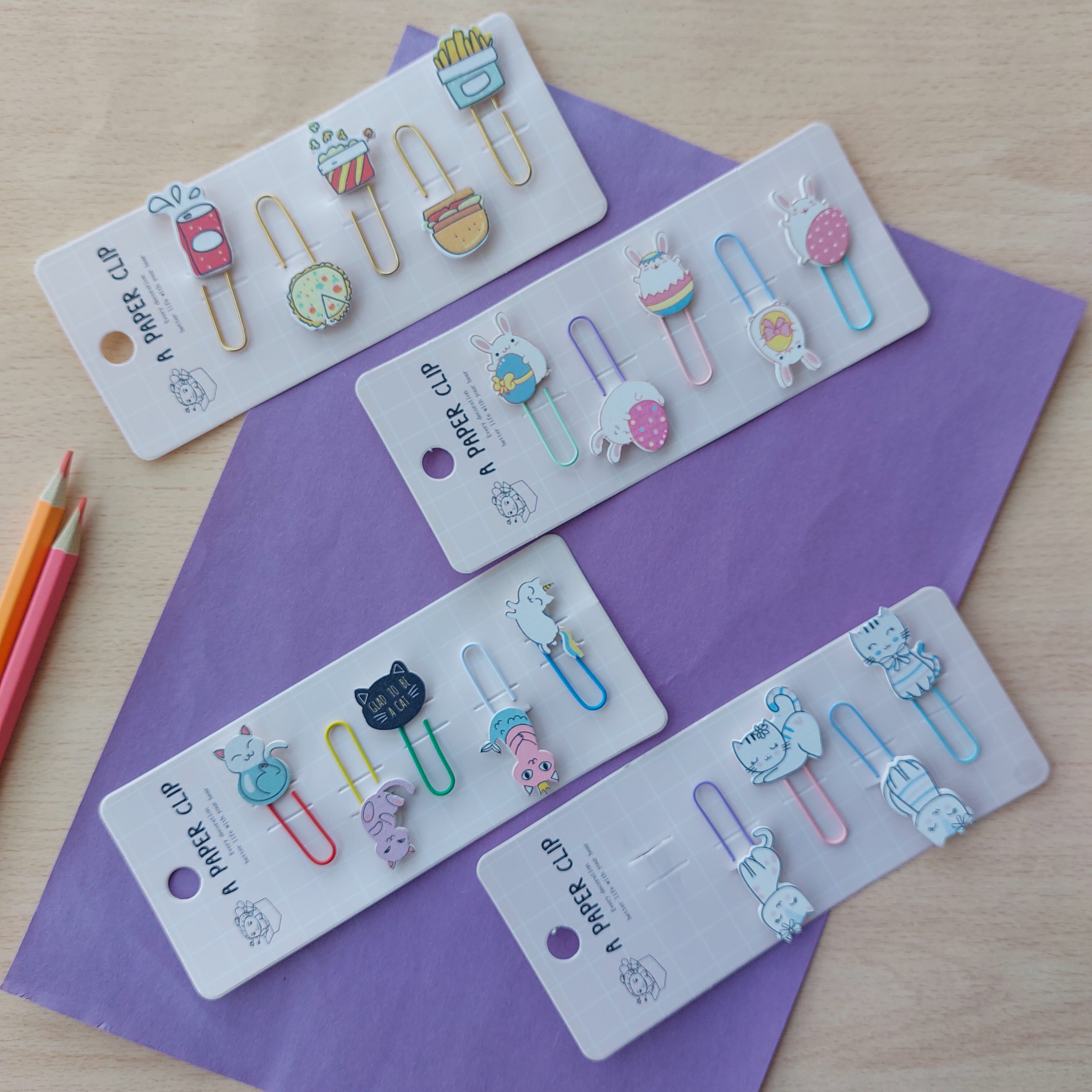 Paperclips 5pc Set