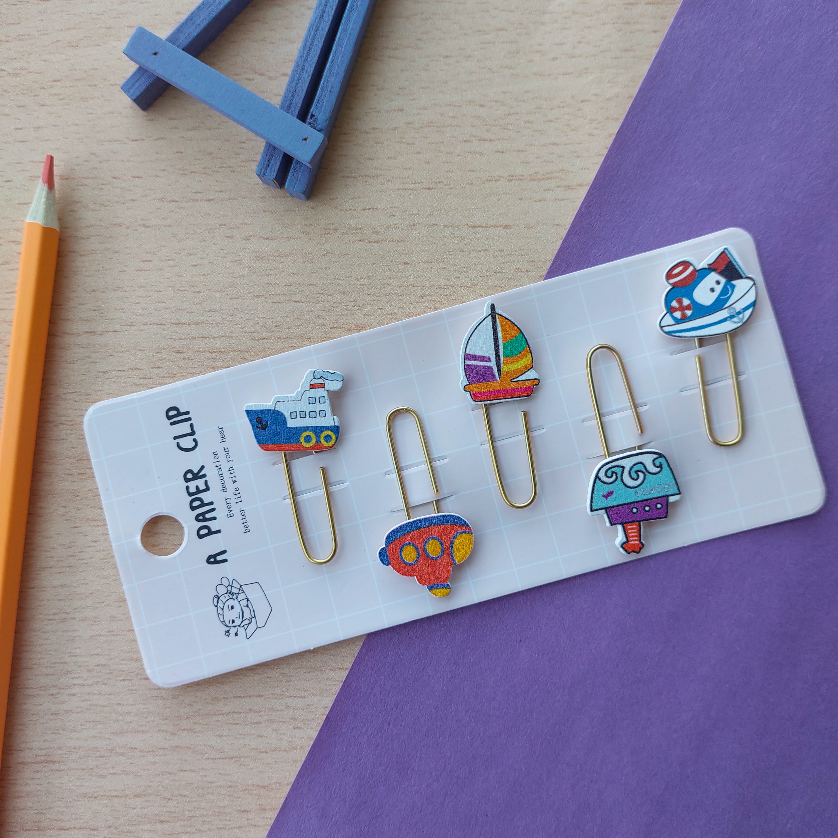 Paperclips 5pc Set
