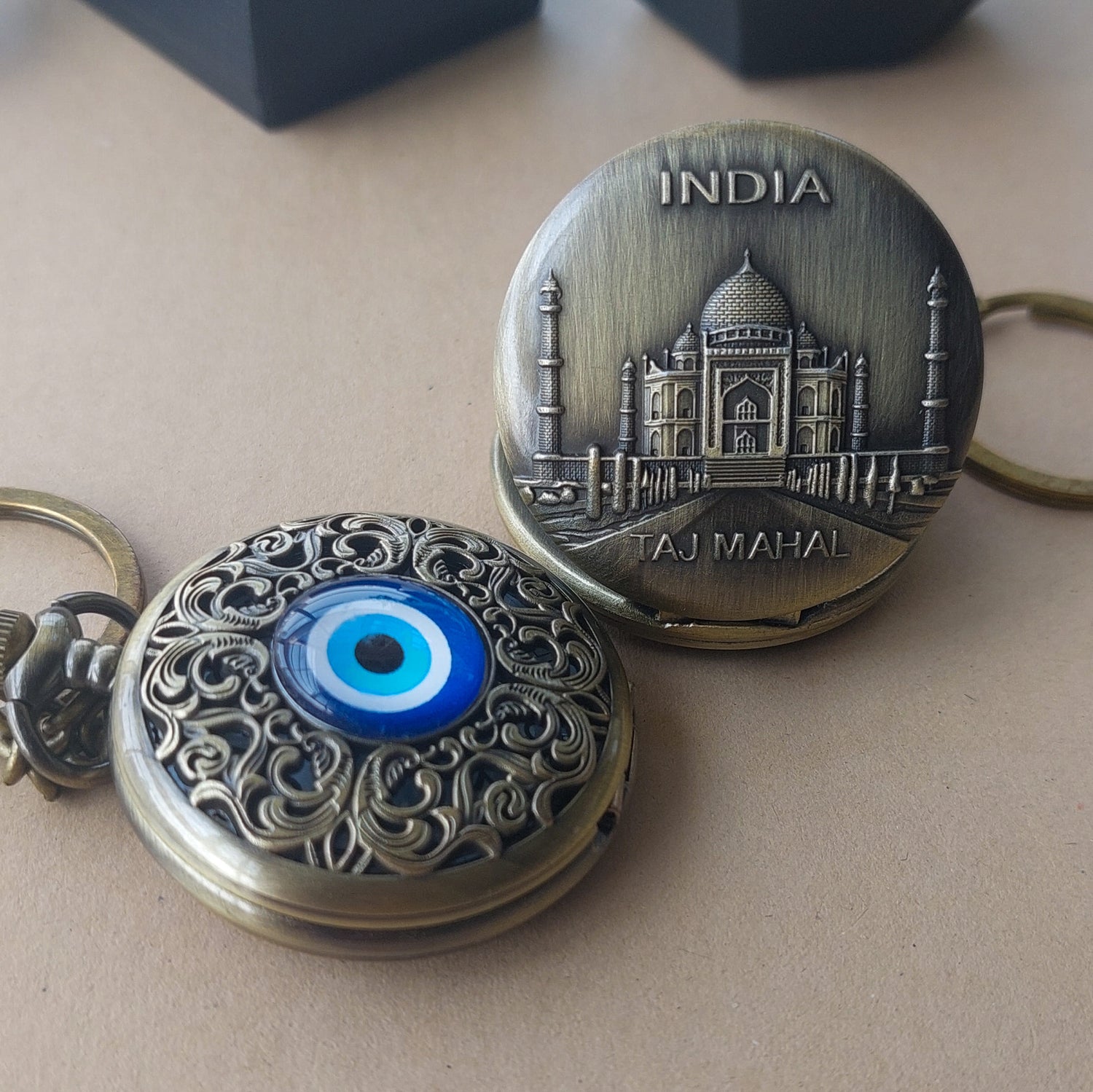 Vintage Series Pocket Watch Keychains