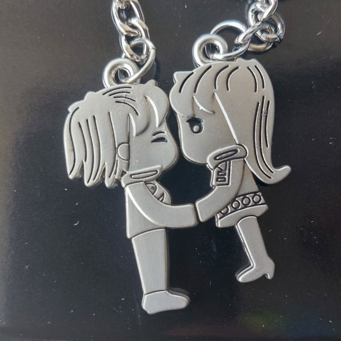 Couples Keychains Steel (Magnetic)
