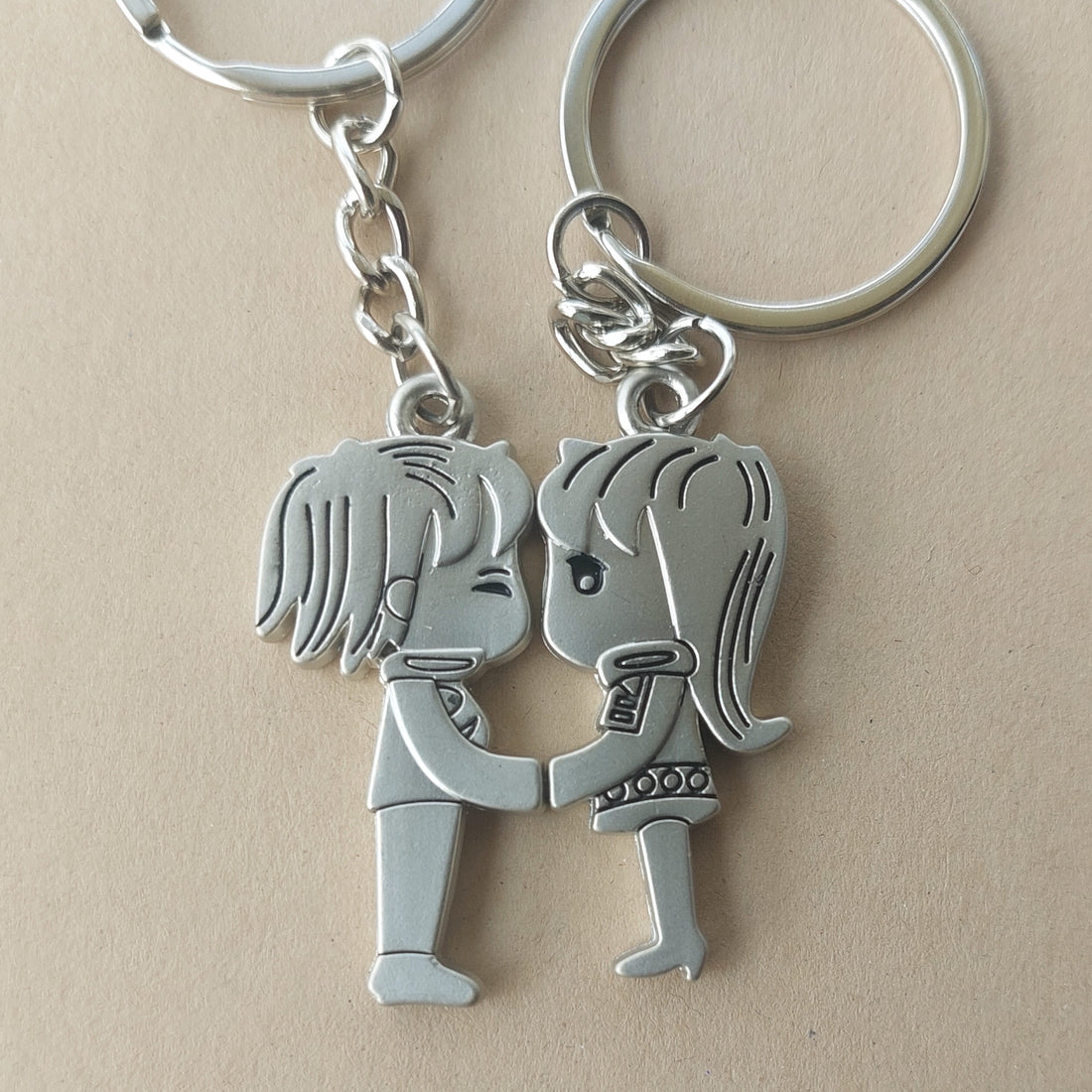 Couples Keychains Steel (Magnetic)