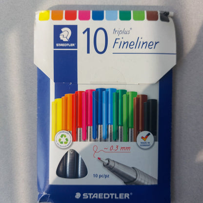 Staedtler Triplus Fine Liner (10 pcs set)