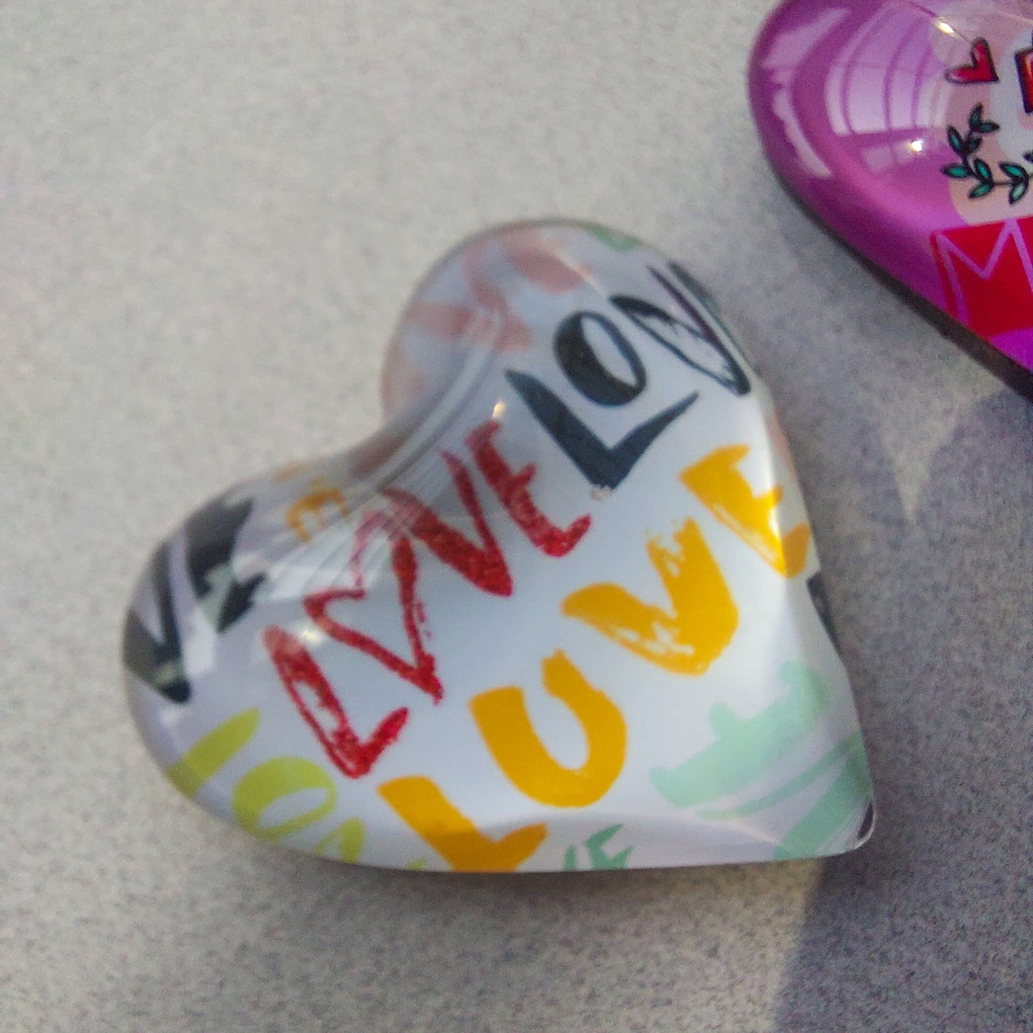 Valentine Heart Fridge Magnets