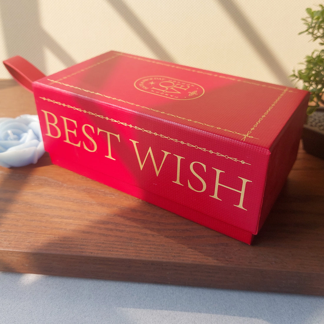 Best Wish Love Gift Box With Strap