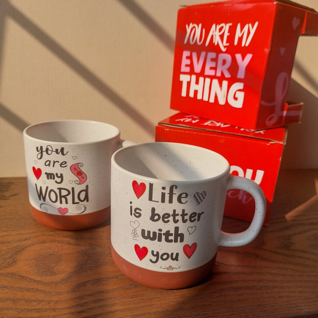 Life Is Better With You Ceramic Mug - 1 pc