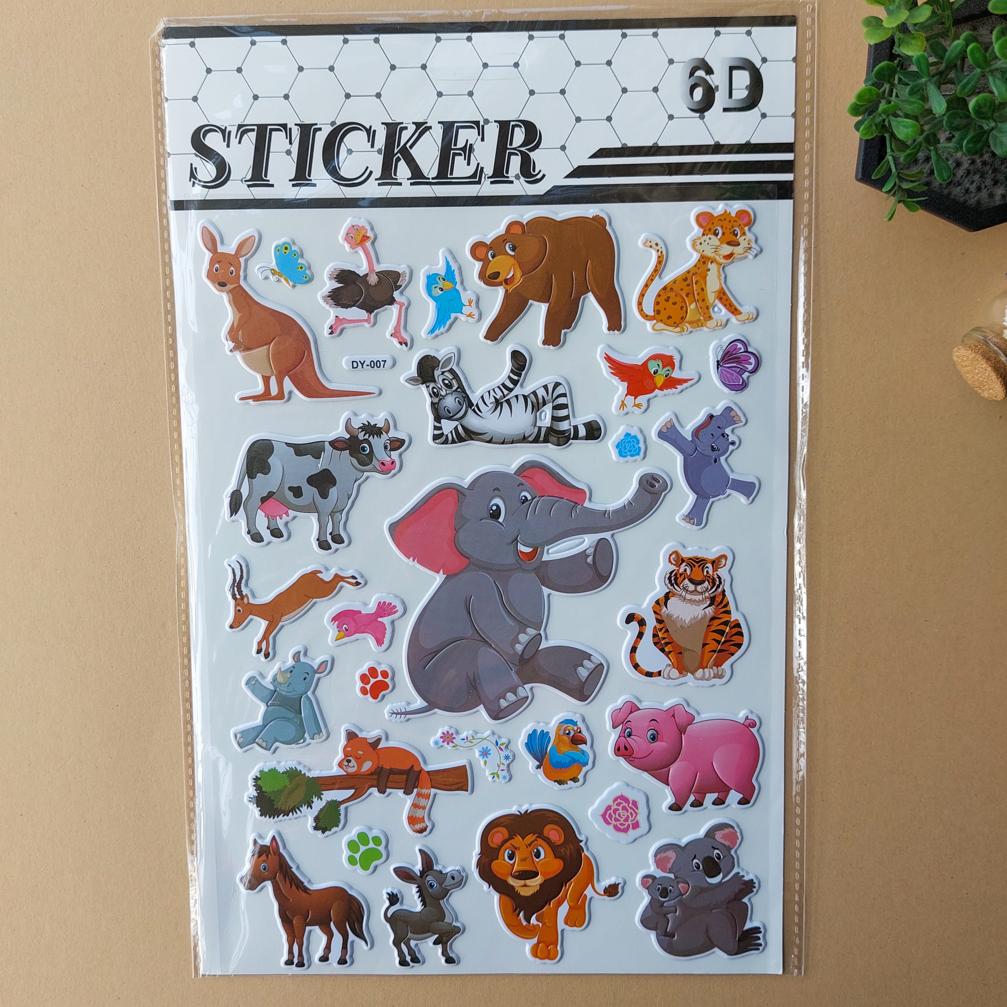 6D Stickers