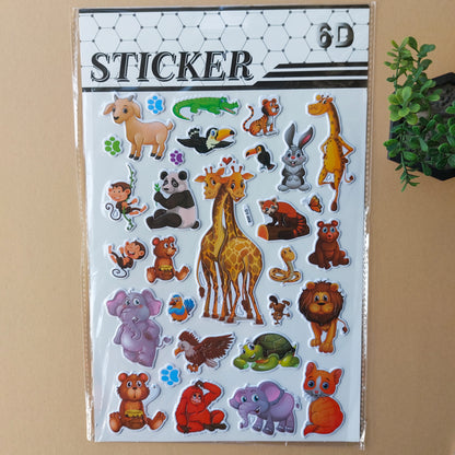 6D Stickers