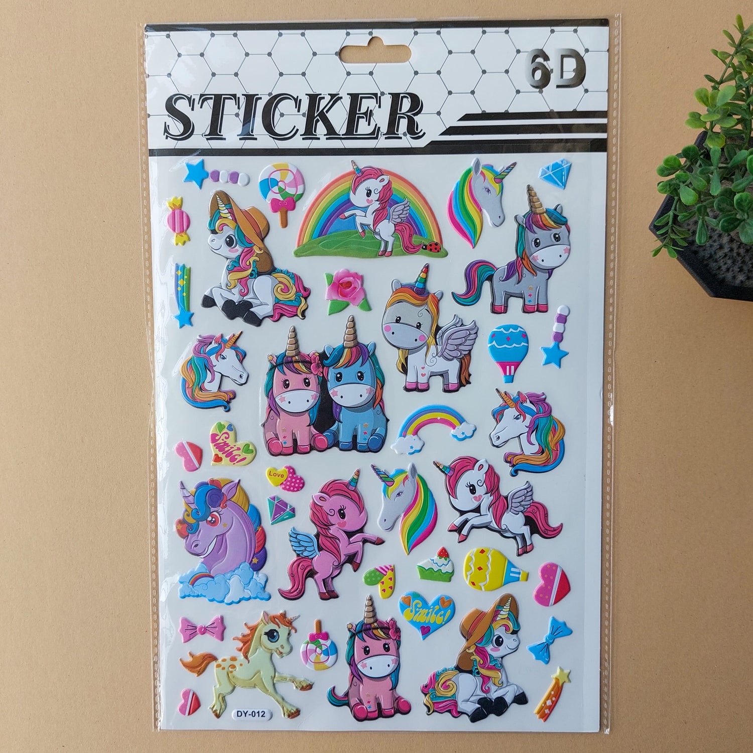 6D Stickers