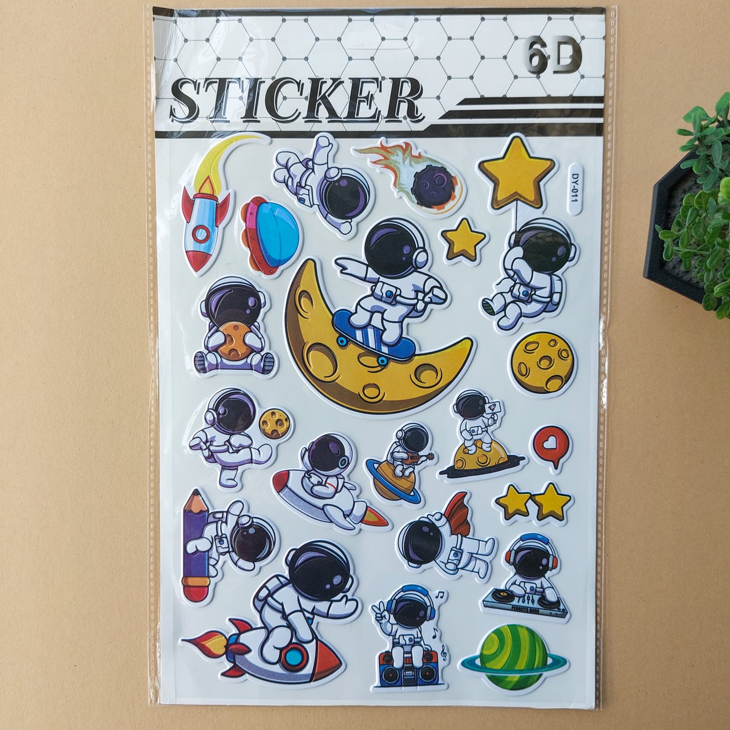 6D Stickers
