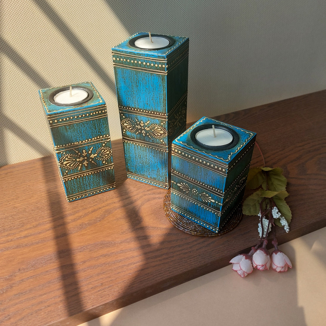 Designer Candle Stands 3pc Set