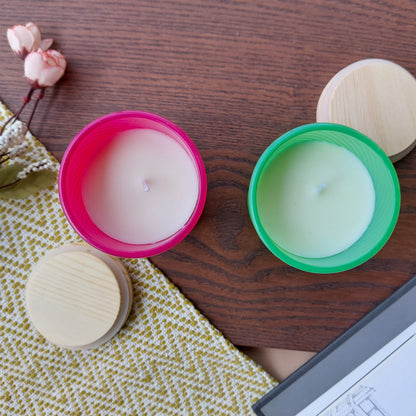 Only for You Scented Candles With Wooden Lid