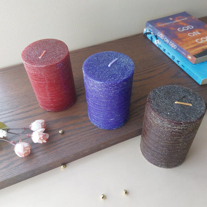 Glitter Scented Candles Big