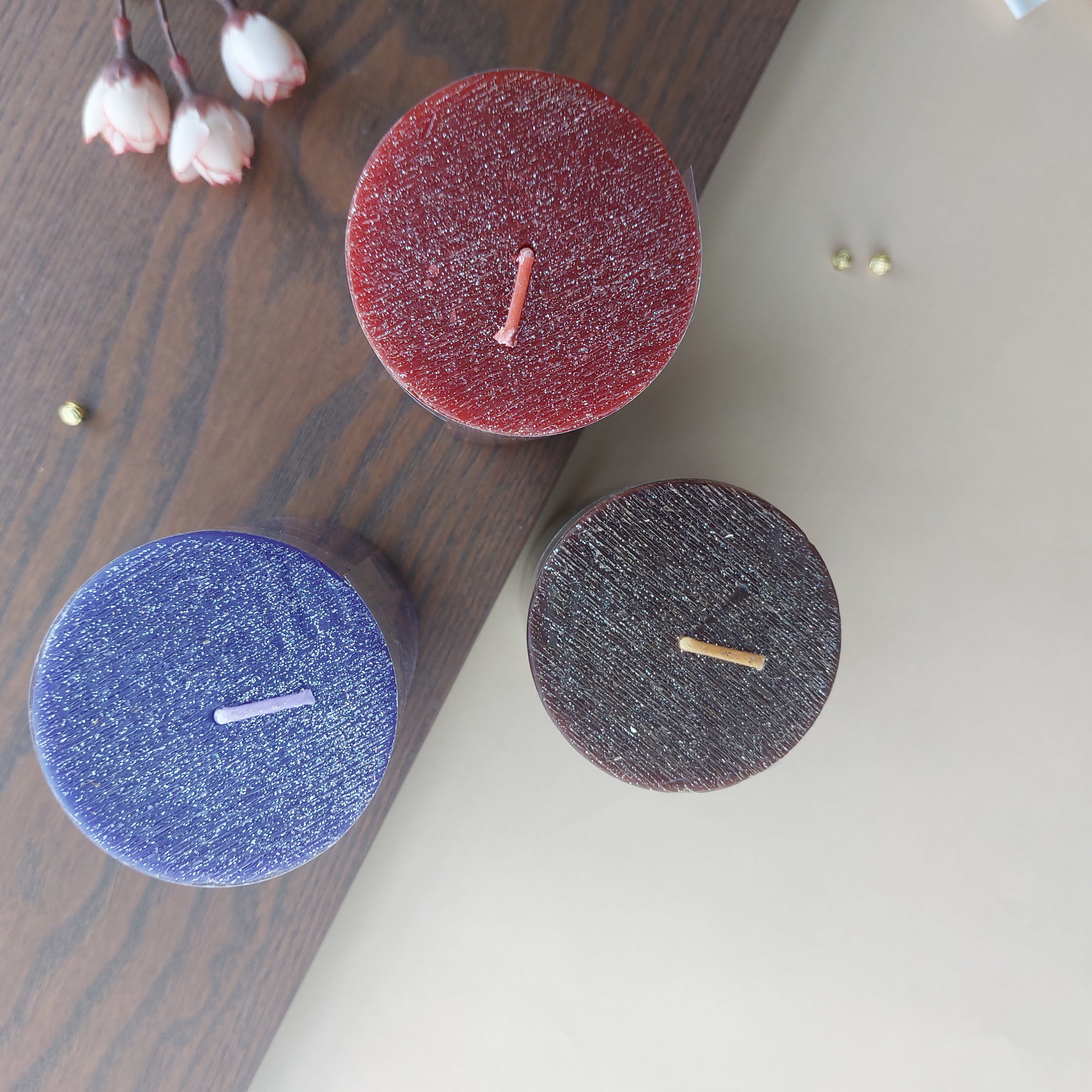 Glitter Scented Candles Big