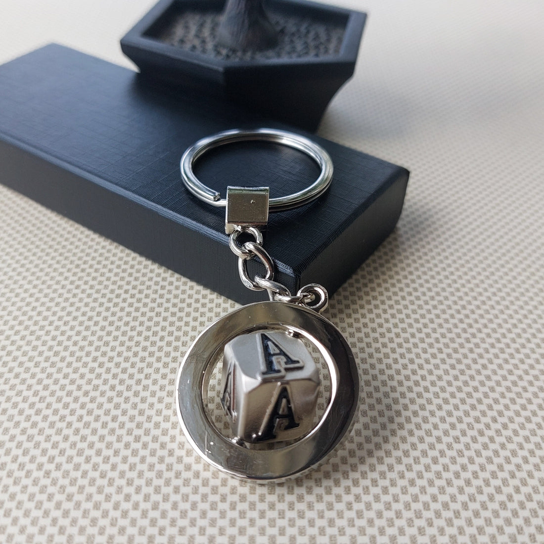 Cube Alphabet Keychains