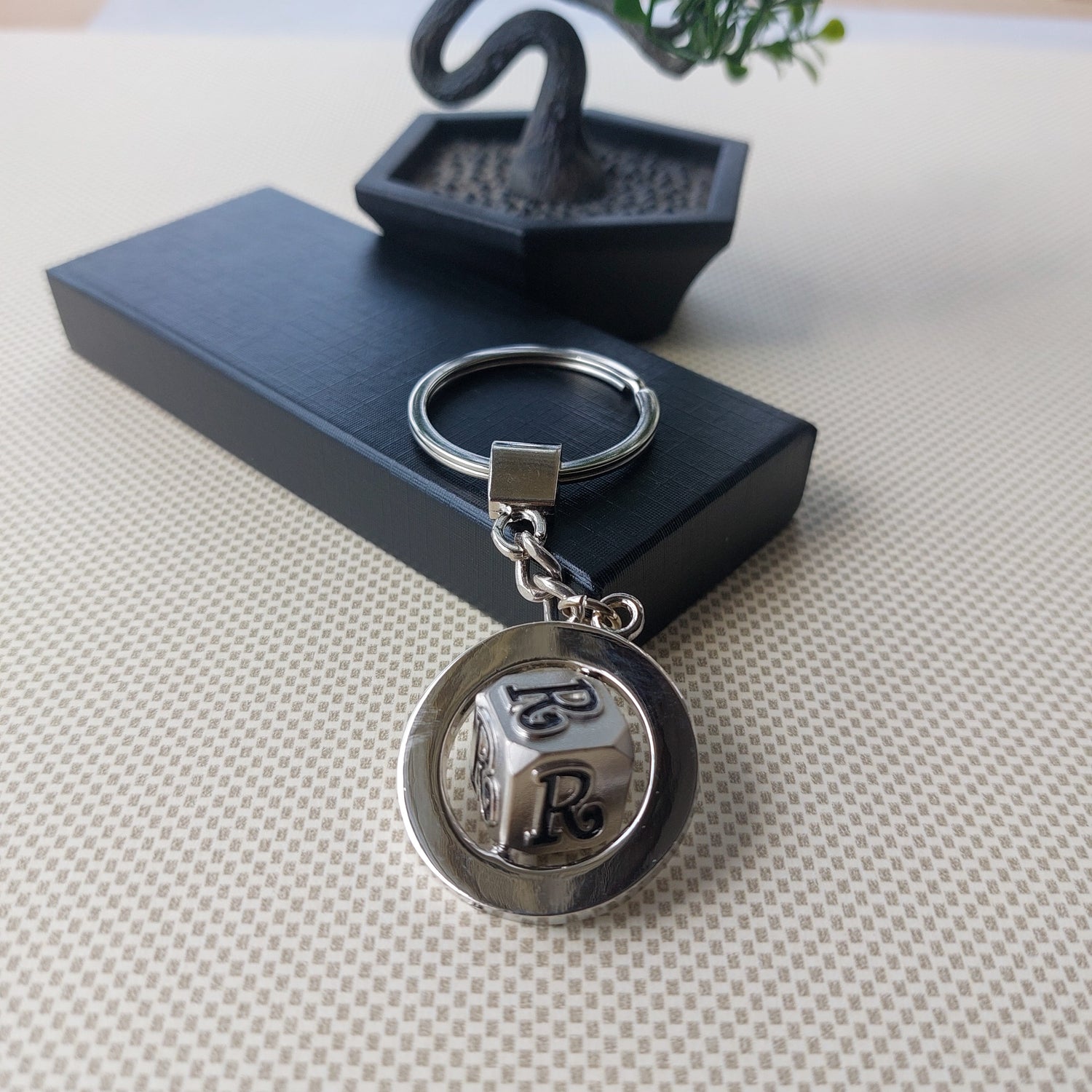 Cube Alphabet Keychains