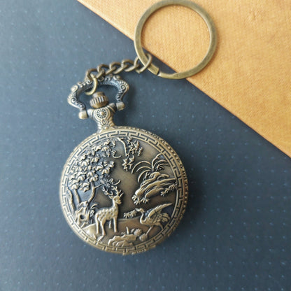 Vintage Series Pocket Watch Keychains