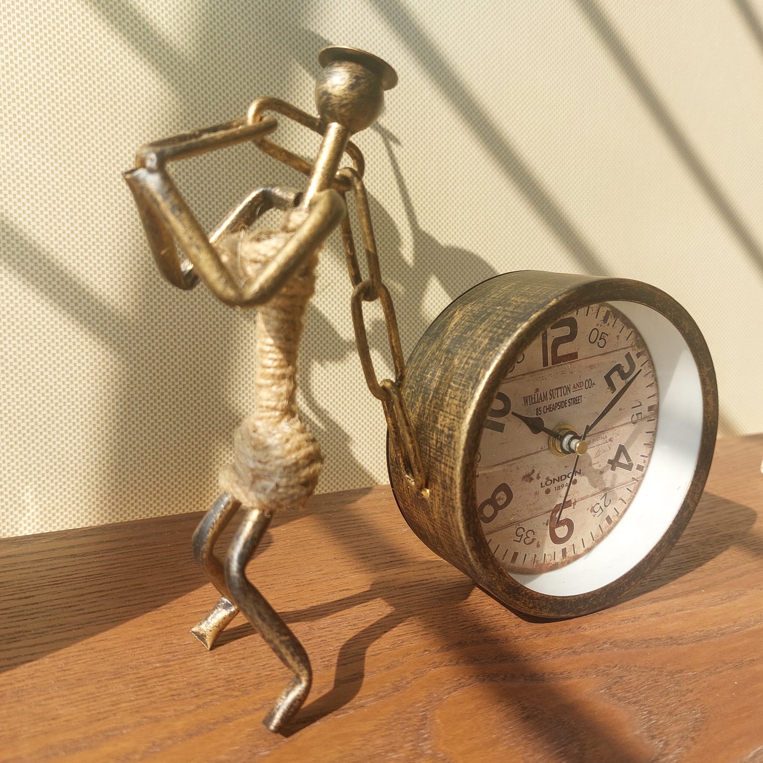 Designer Metal Table Clock