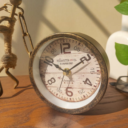 Designer Metal Table Clock