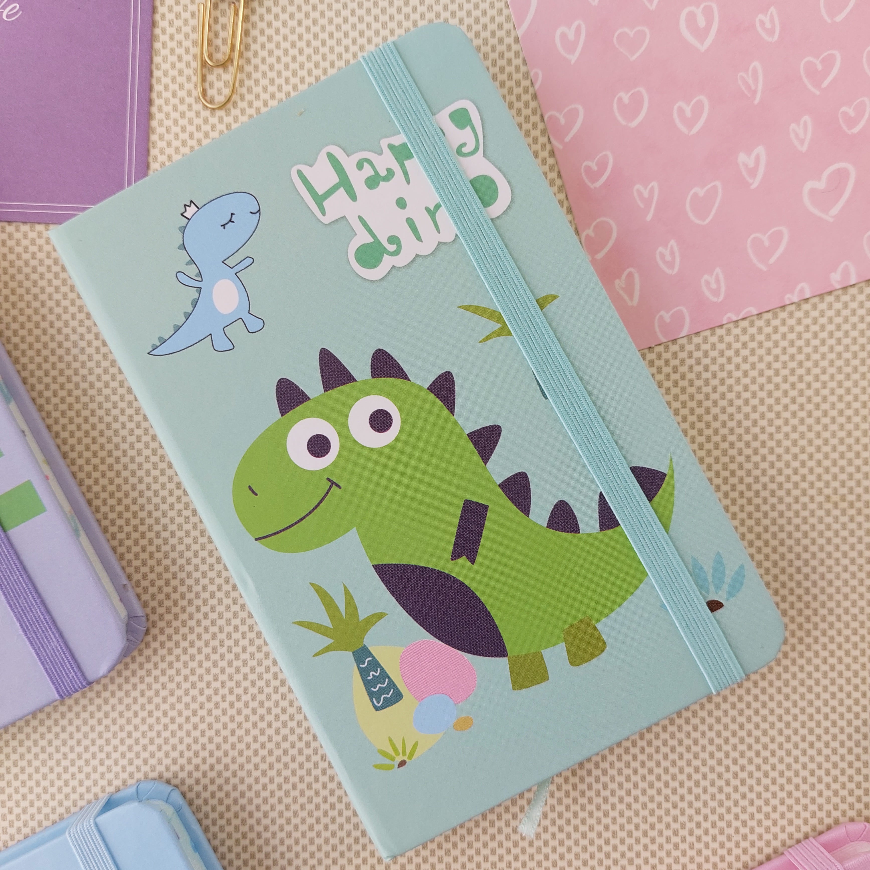 Dino Series Ruled Diaries A6