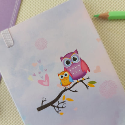 Owl Series Ruled Diaries A6