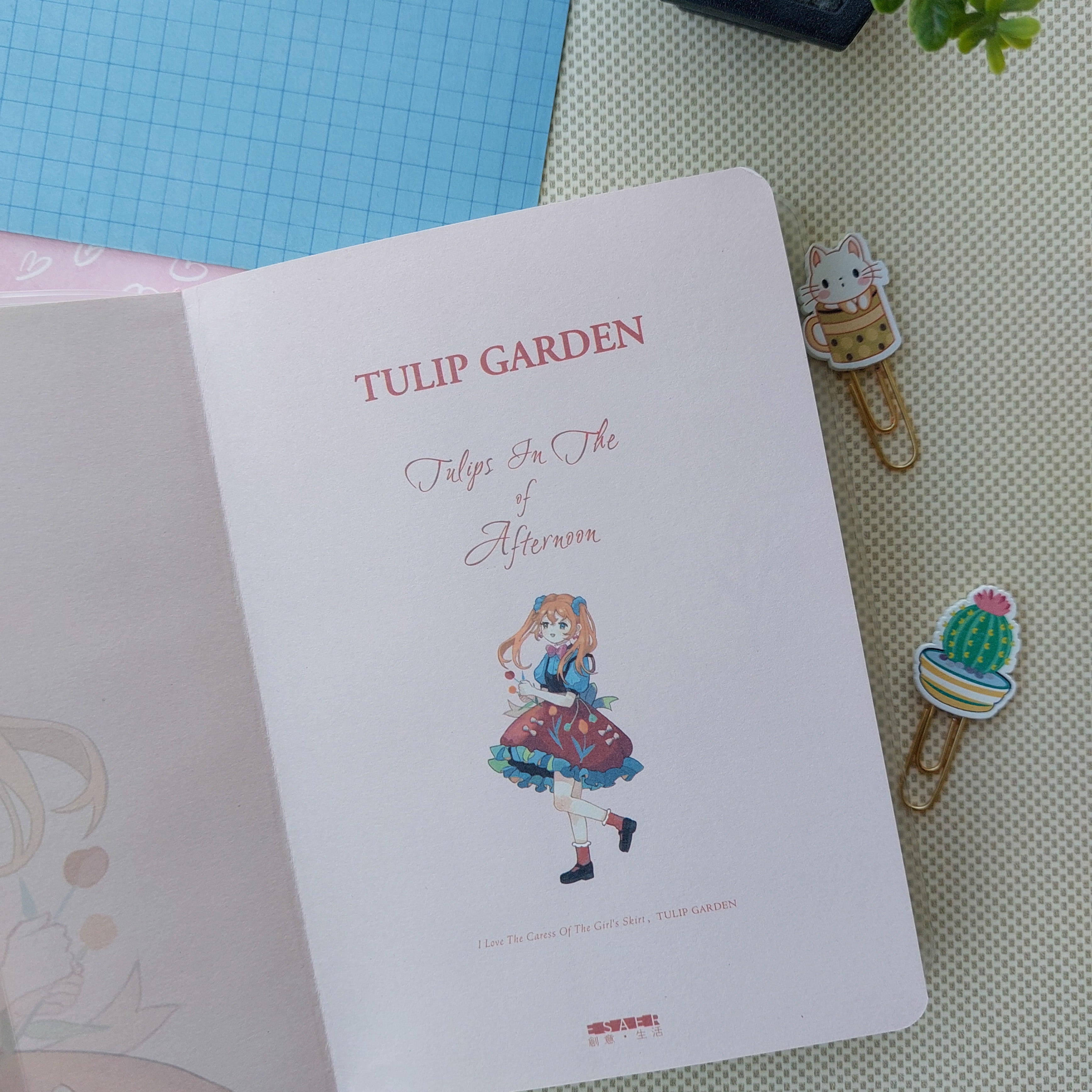 Tulip Garden Diaries For Girls