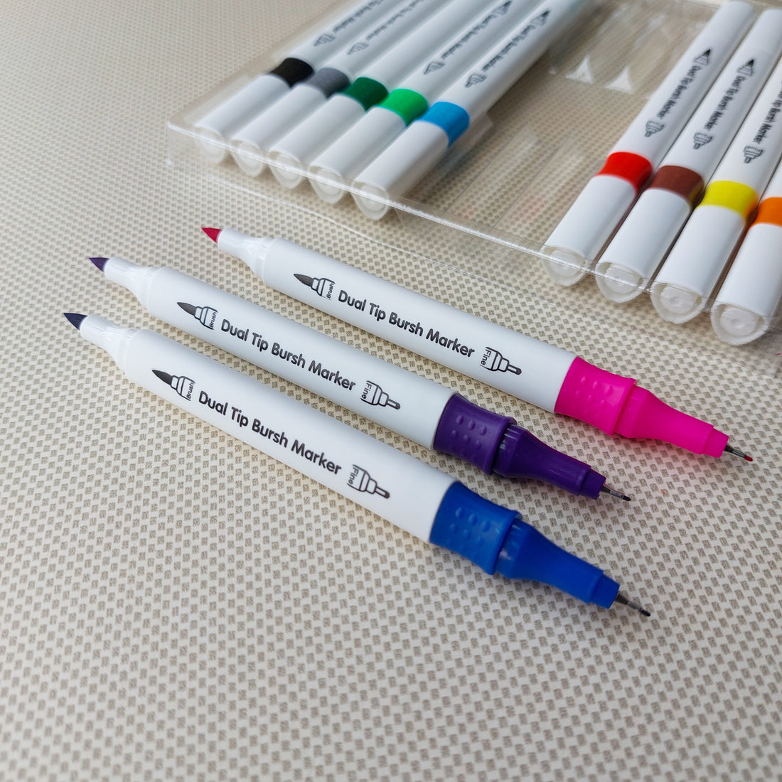 Dual Brush Pen 12pc Set