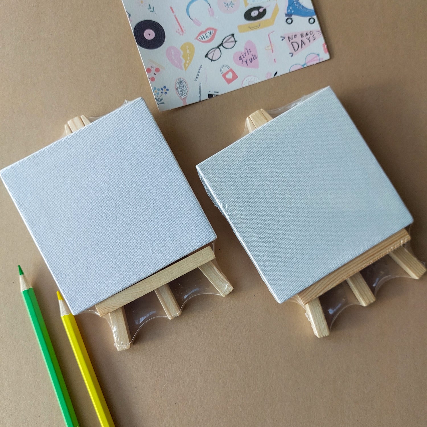 Mini Canvas With Easel