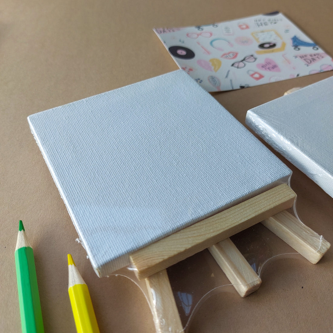 Mini Canvas With Easel