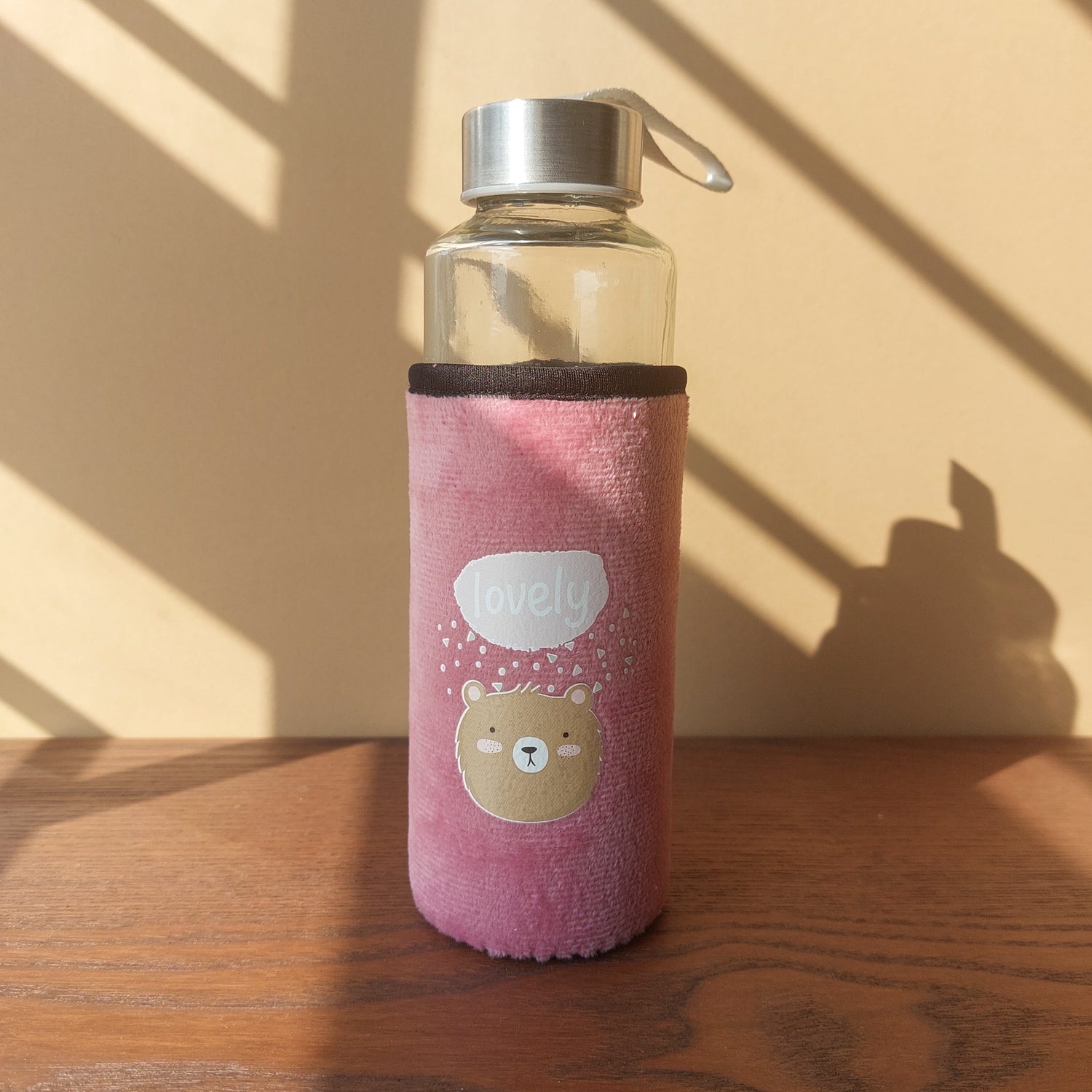 Glass Bottles With Cloth Warmer