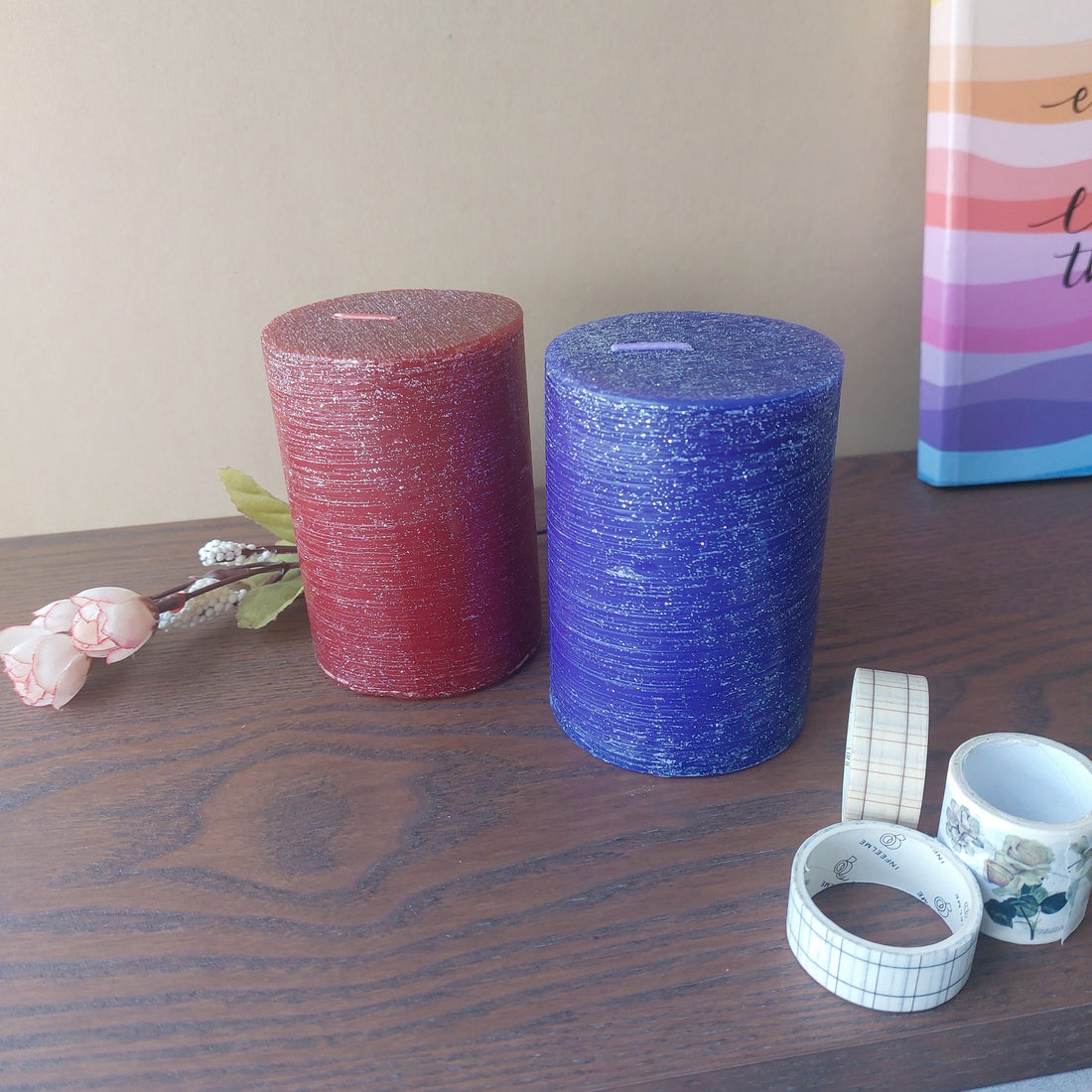 Glitter Scented Candles Small