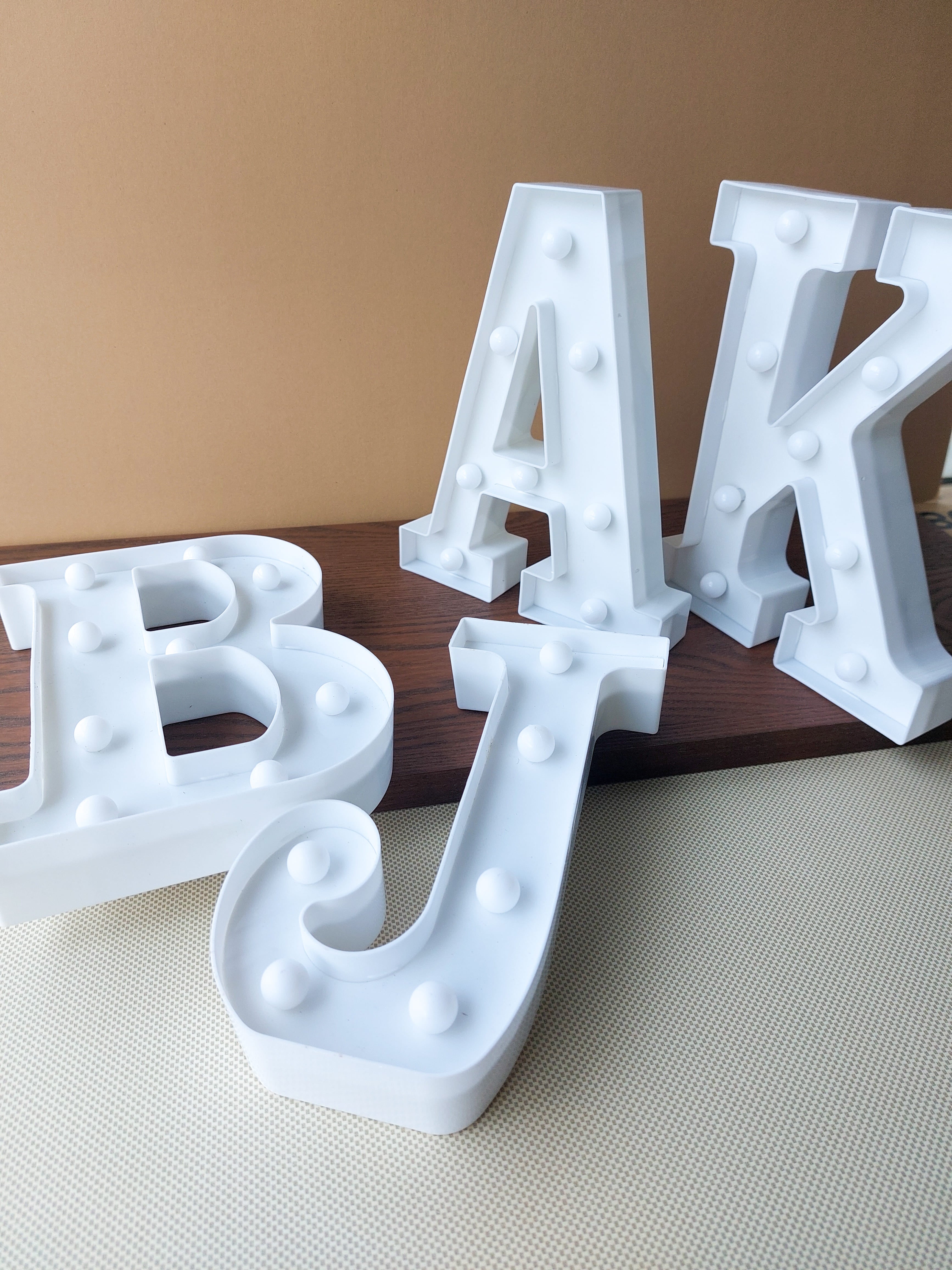 LED Alphabets – Ink N Ivory