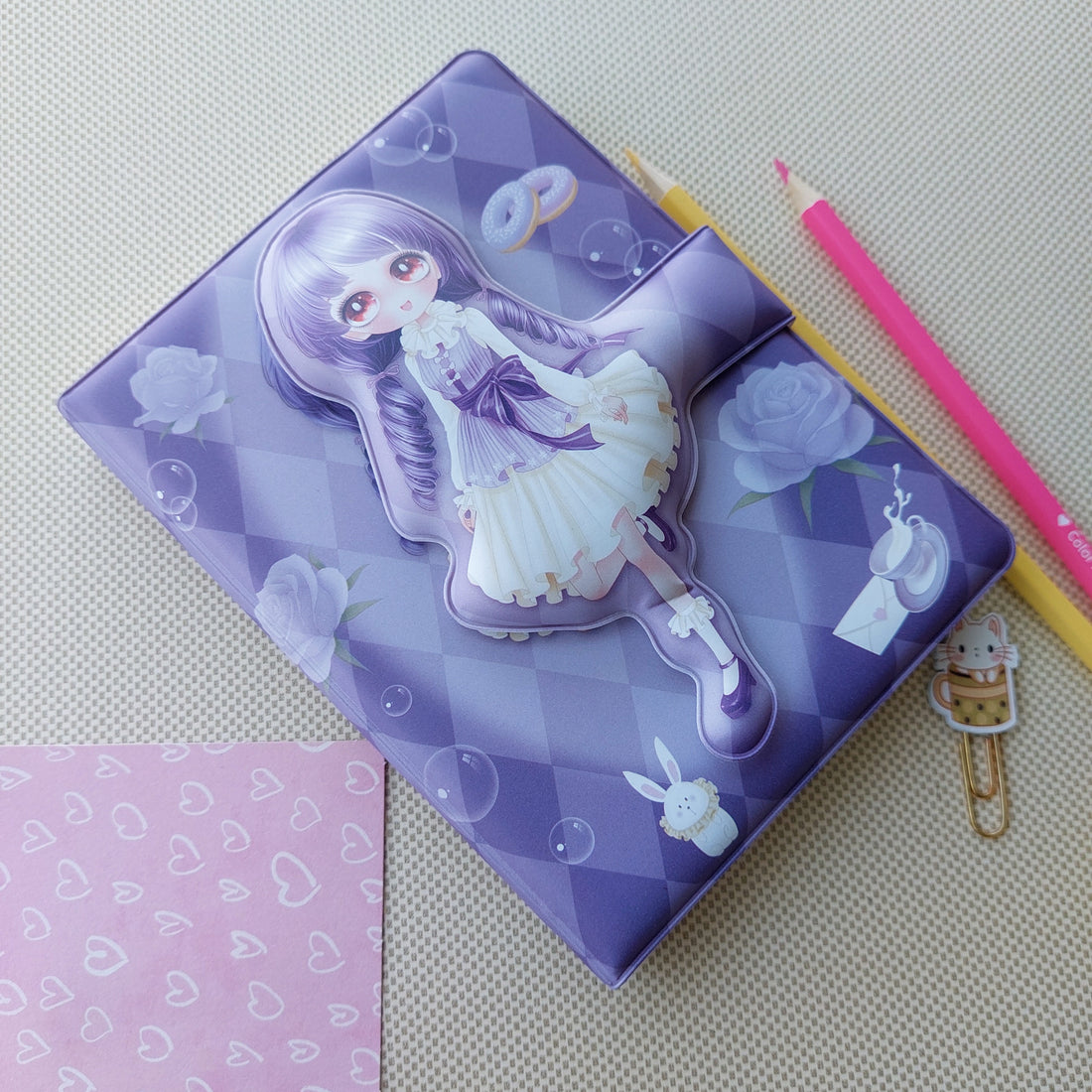3D Zorse Magnetic Ruled Diaries