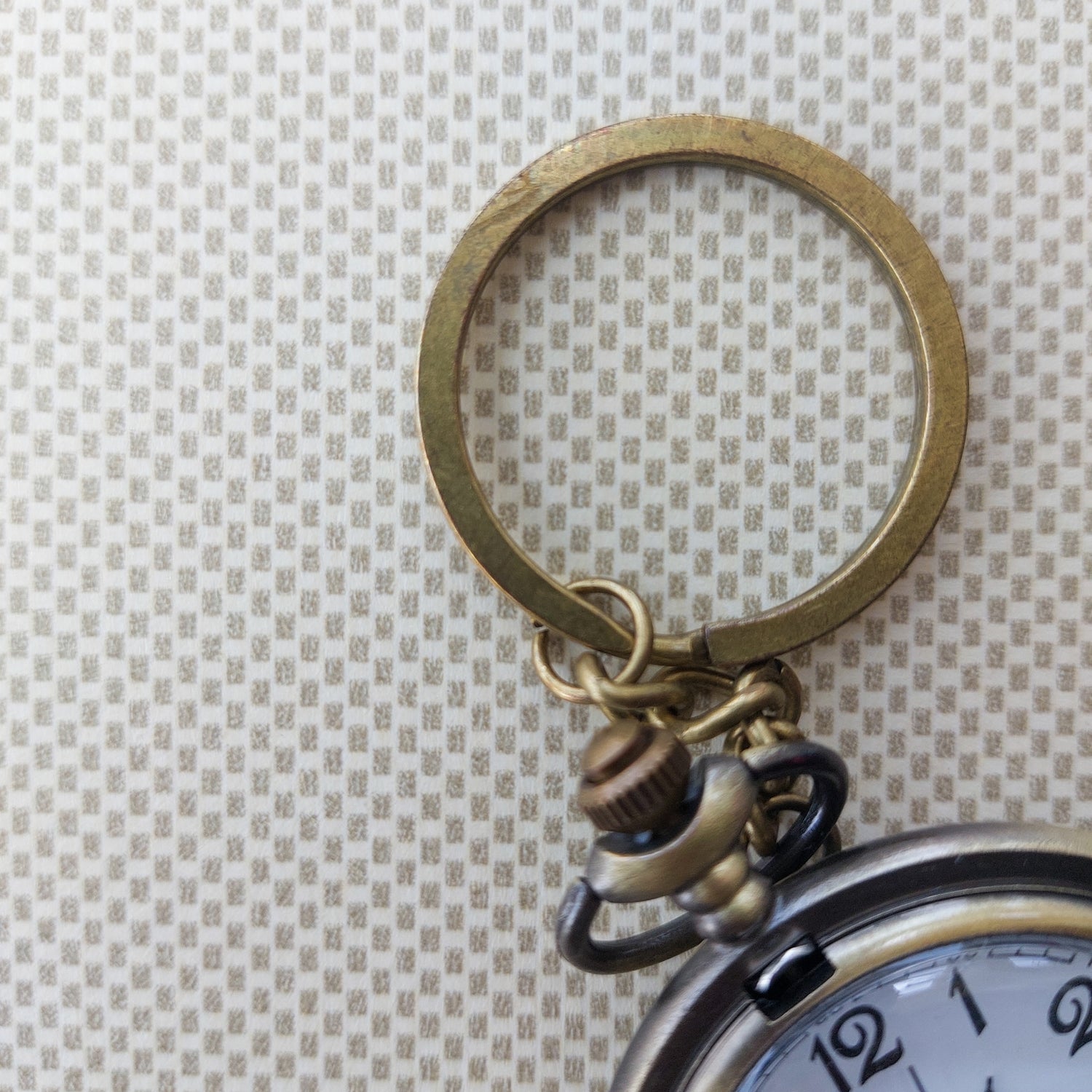 Football Clubs Keychains With Pocket Watch