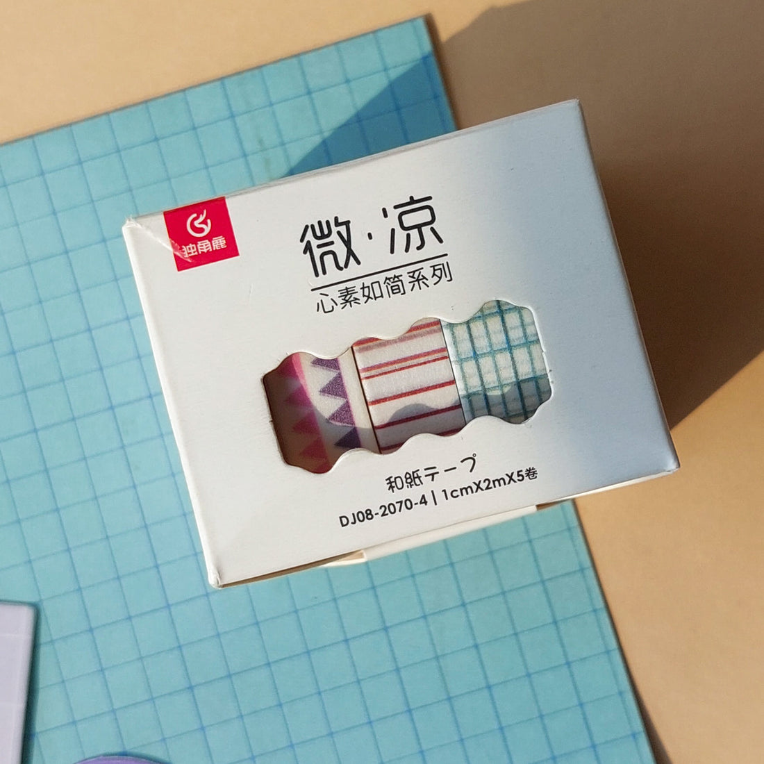 Multi Design Washi Tapes 5pc Set