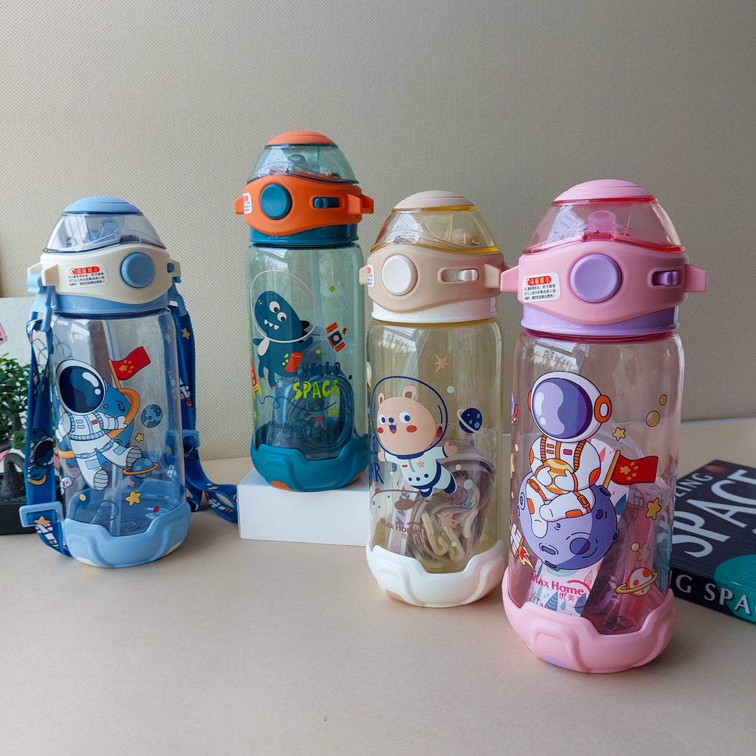 Max Home Bottles with Base 650ml