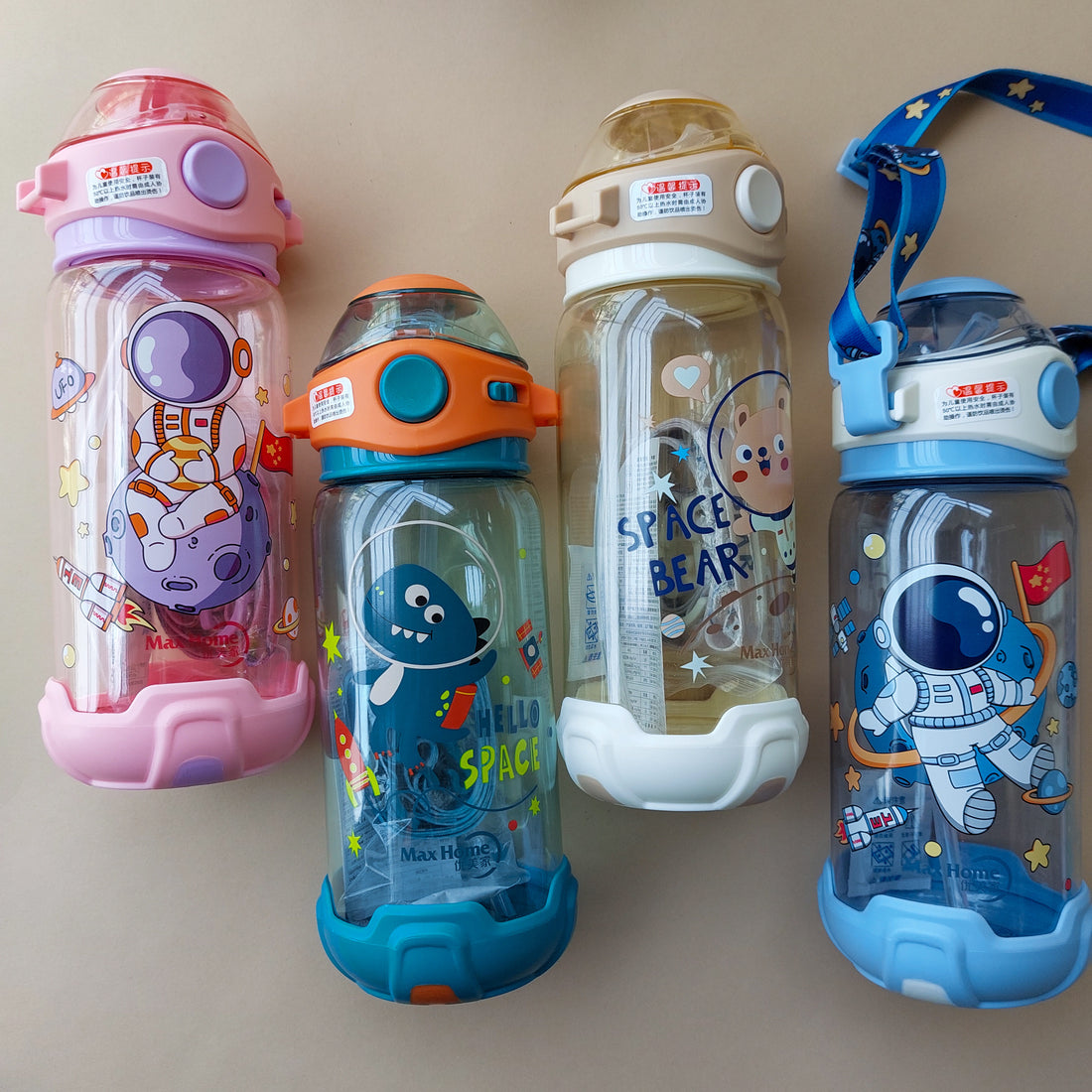 Max Home Bottles with Base 650ml