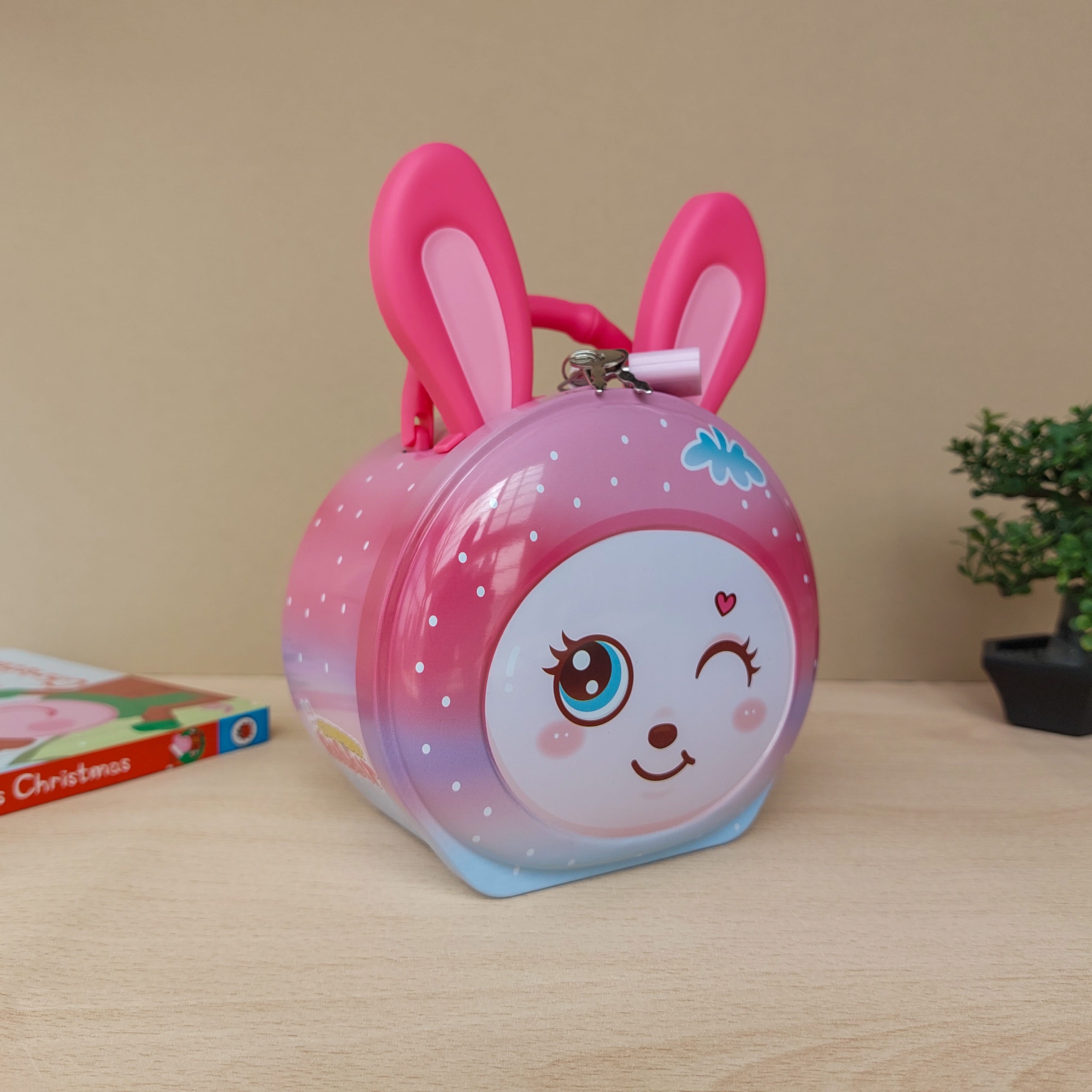 Robbie Rabbit Wallet Pink Rabbit Money Bank – Ink N Ivory