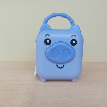 Purple Pig Money Bank