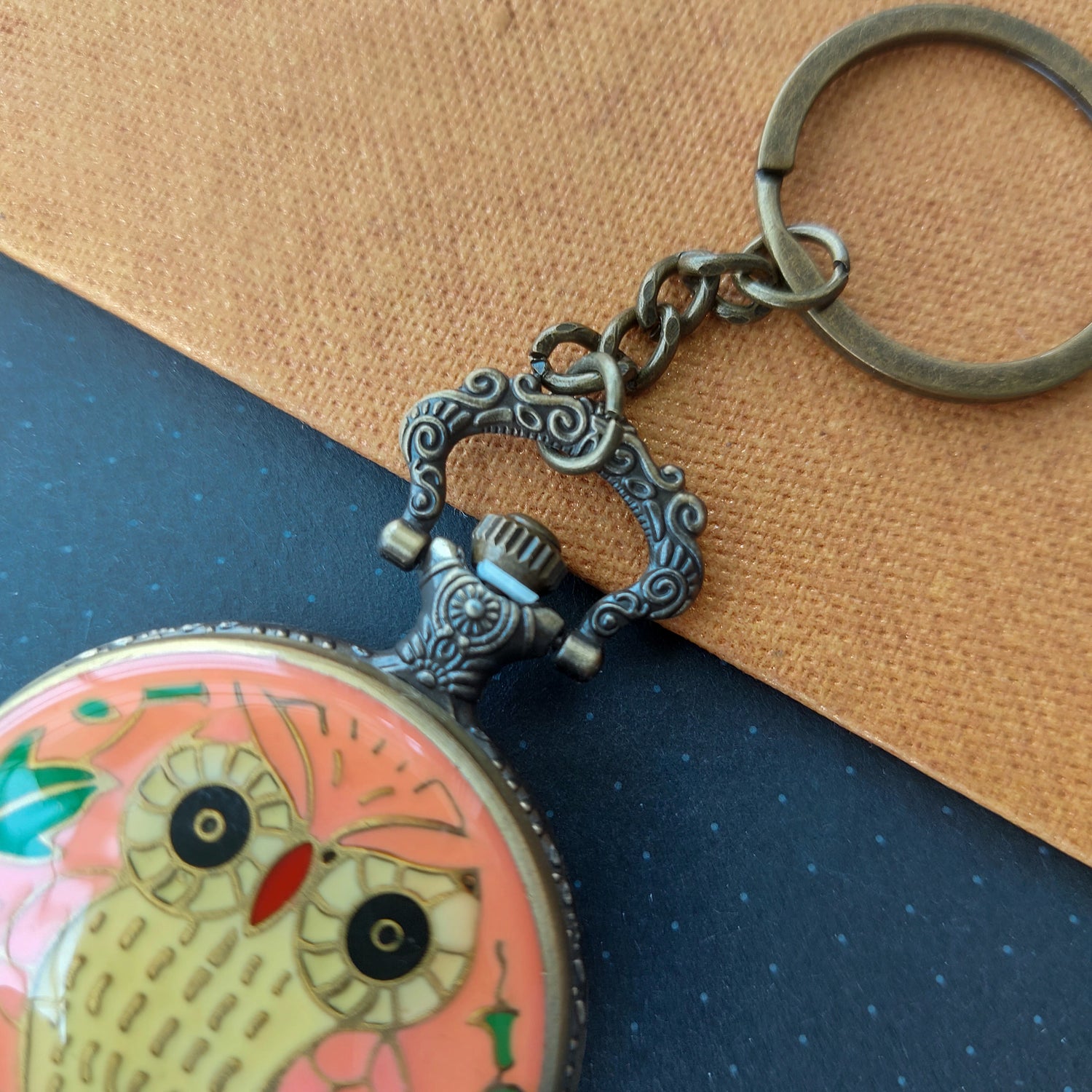 Vintage Series Pocket Watch Keychains