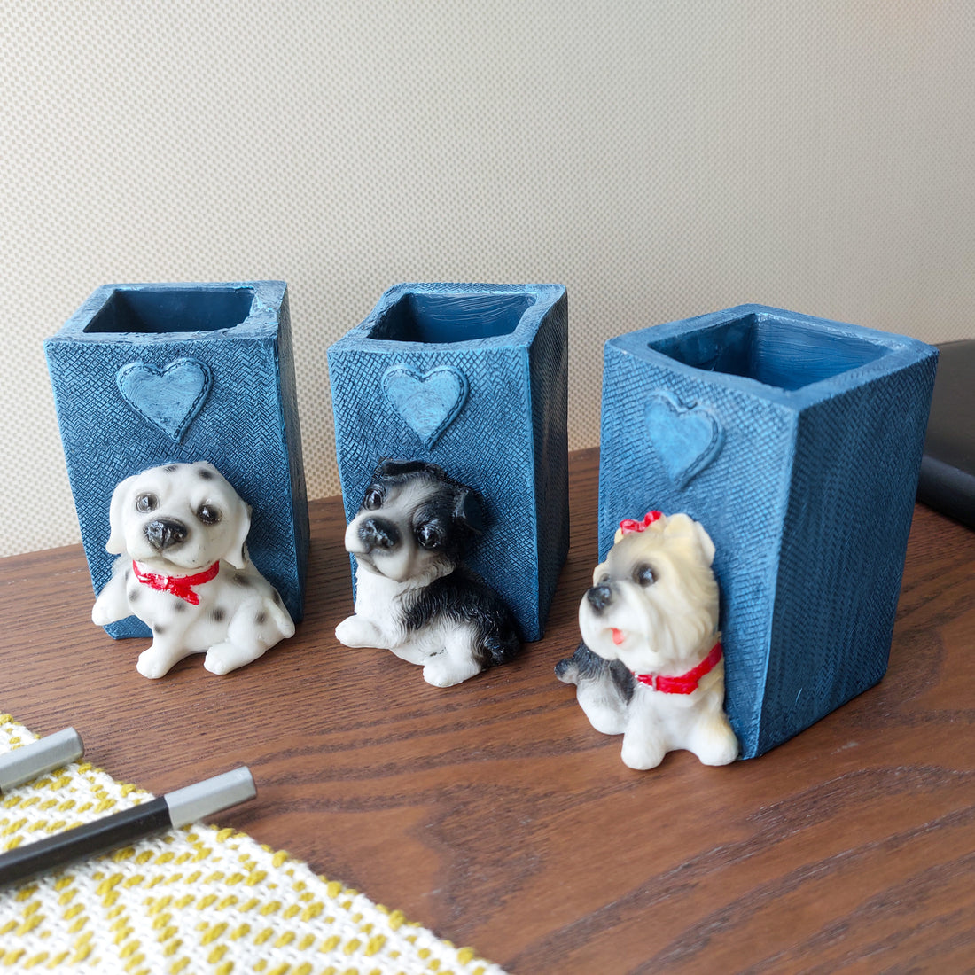 Dog Pen and Pencil Holders